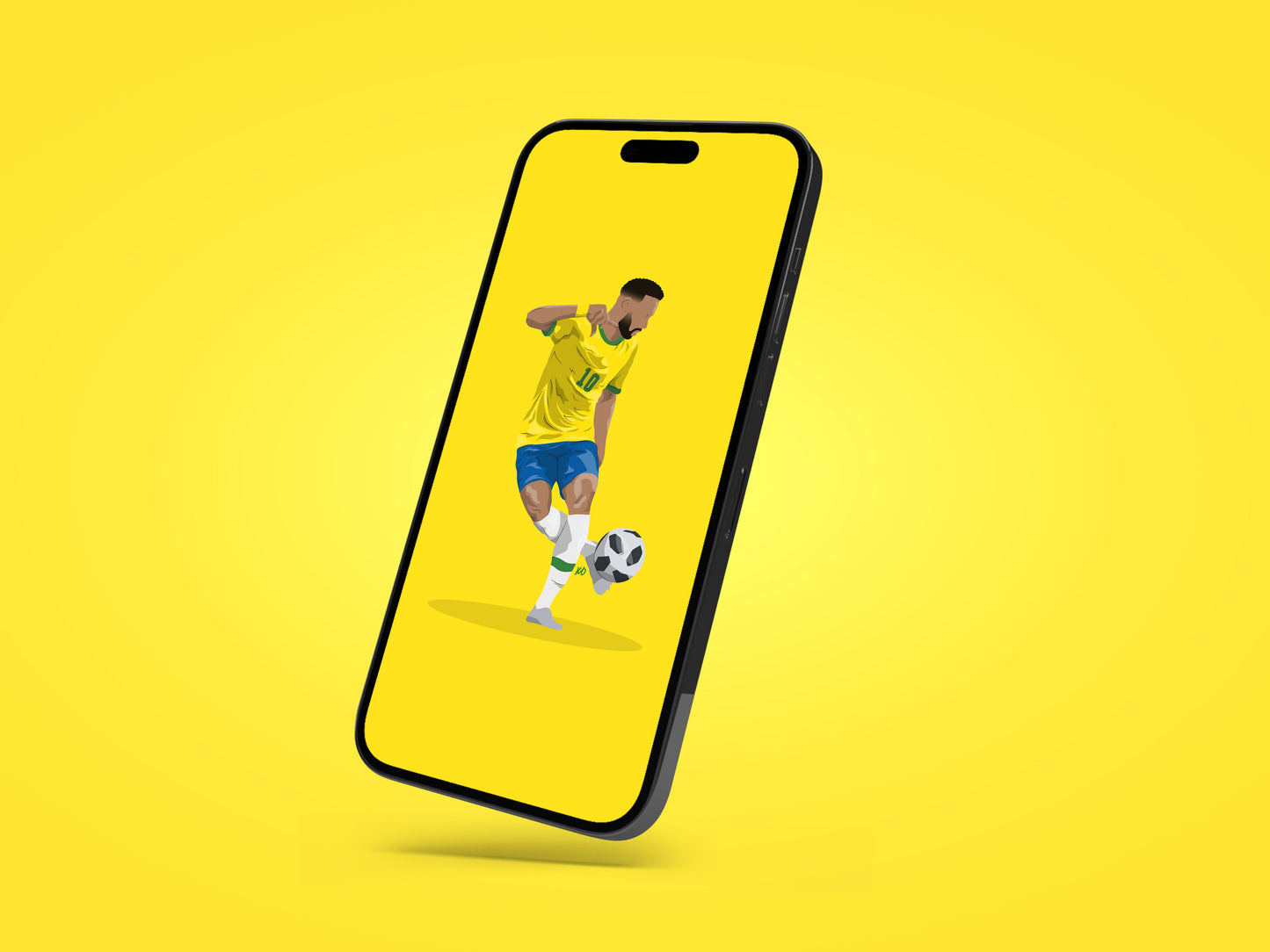 Neymar Jr Brazil Wallpaper - KDDesigns6