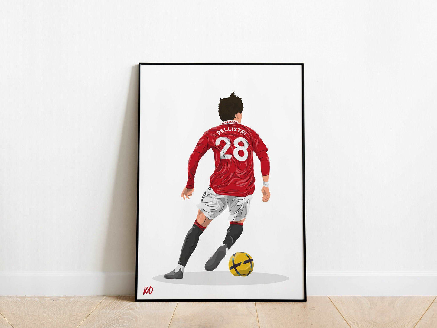Facundo Pellistri Manchester United Poster - KDDesigns6