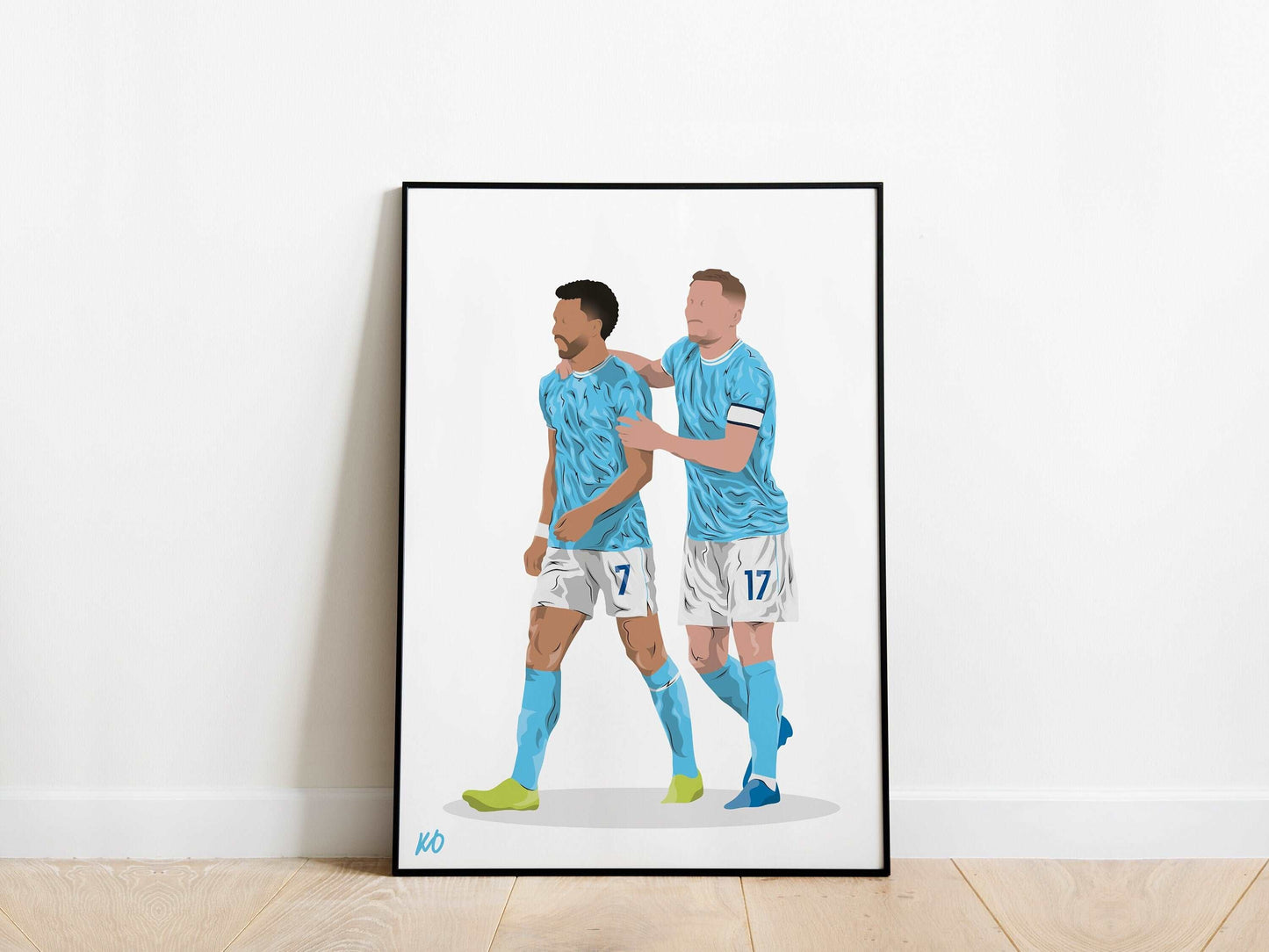 Felipe Anderson, Ciro Immobile Lazio Poster - KDDesigns6