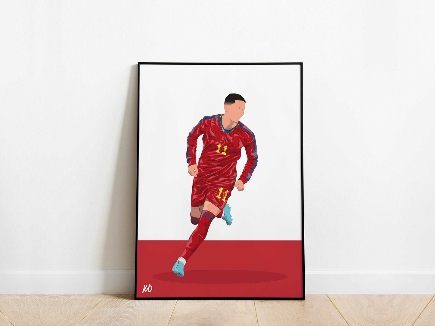 Ferran Torres Spain Poster - KDDesigns6