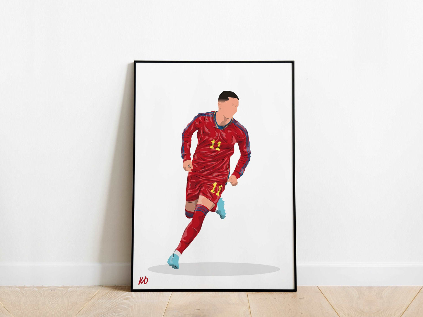 Ferran Torres Spain Poster - KDDesigns6