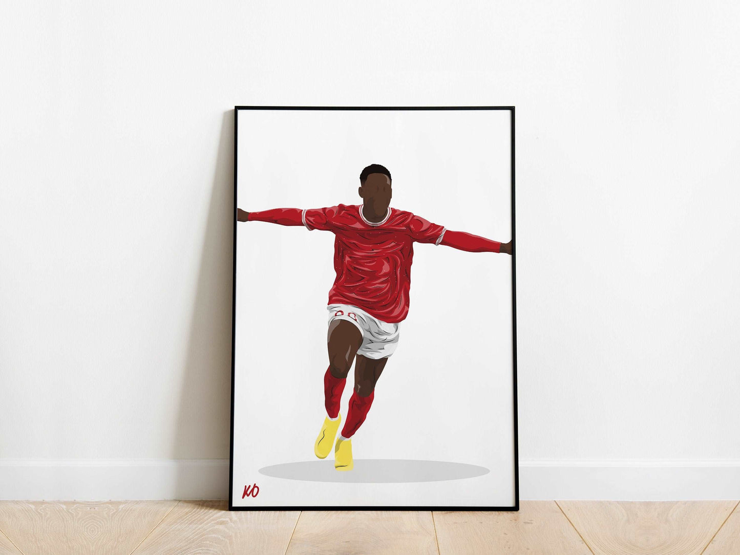 Folarin Balogun Stade de Reims Poster - KDDesigns6