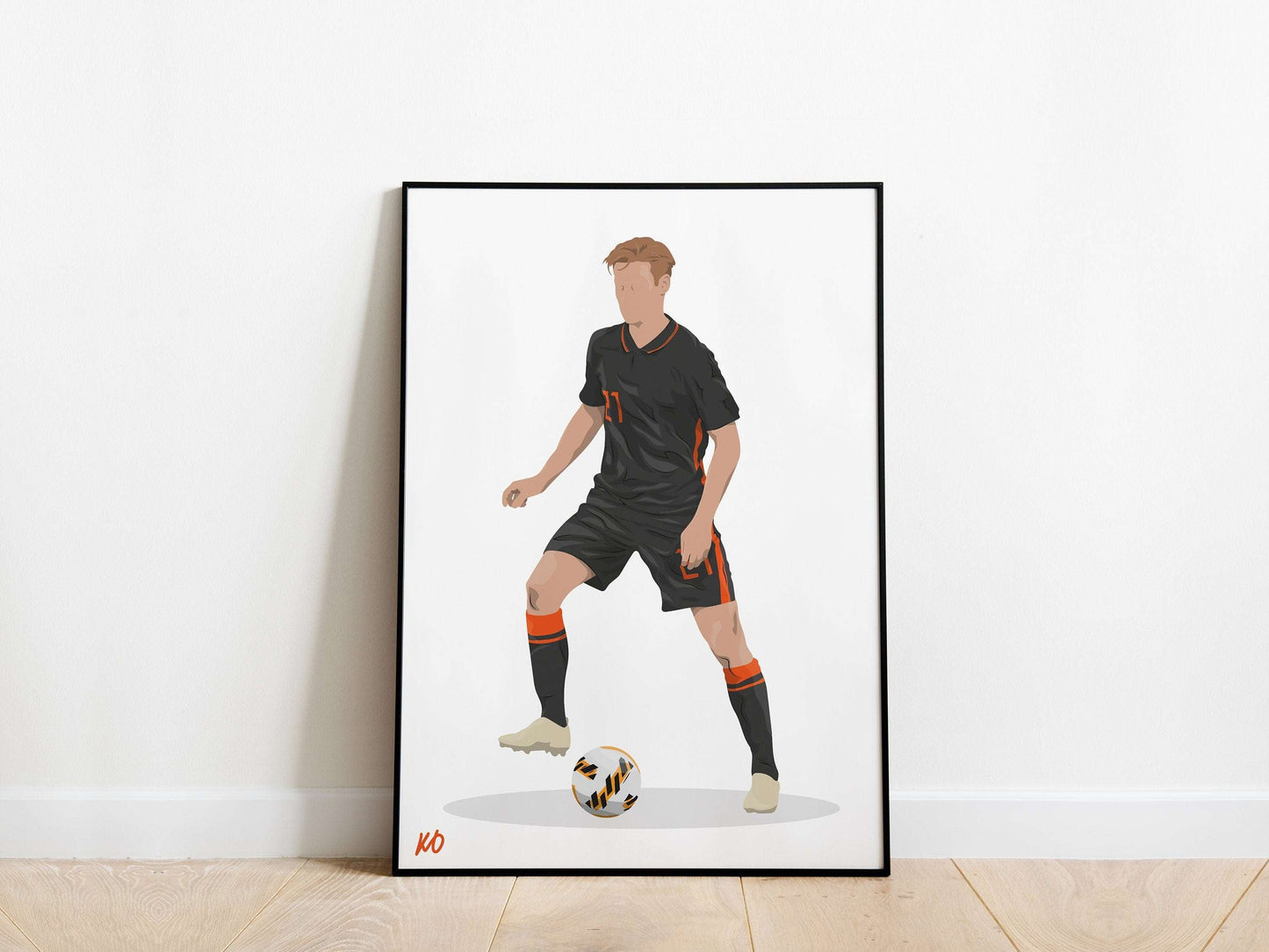 Frenkie De Jong Netherlands Poster - KDDesigns6