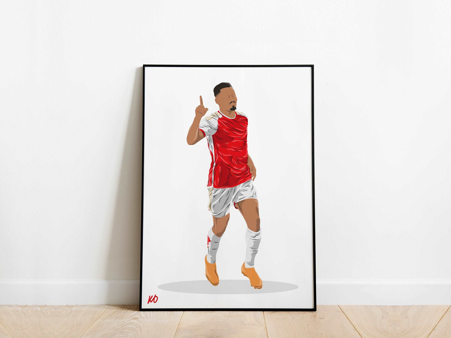 Gabriel Jesus Arsenal Poster - KDDesigns6