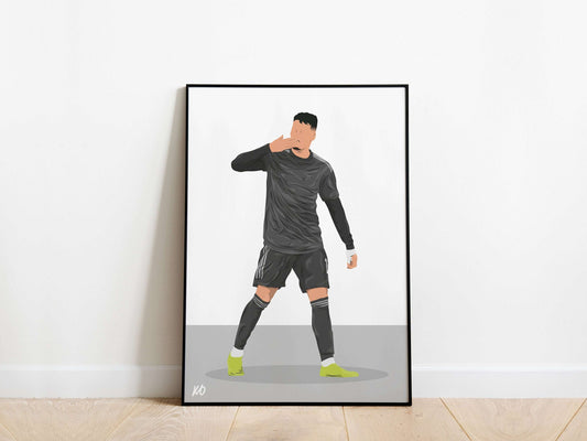 Gabriel Martinelli Away Kit Arsenal Poster - KDDesigns6