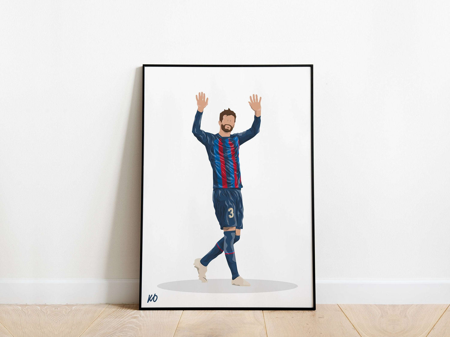 Gerard Pique Barcelona Poster - KDDesigns6