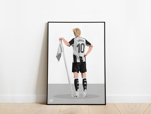 Anthony Gordon Newcastle United Poster - KDDesigns6