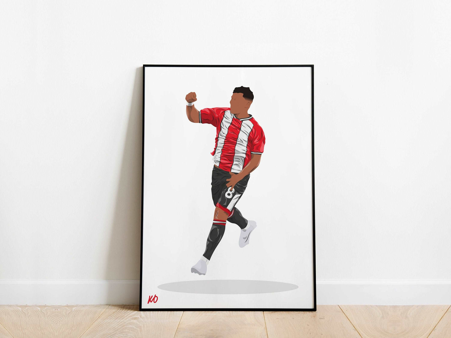 Gustavo Hamer Sheffield United Poster - KDDesigns6