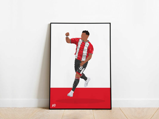 Gustavo Hamer Sheffield United Poster - KDDesigns6