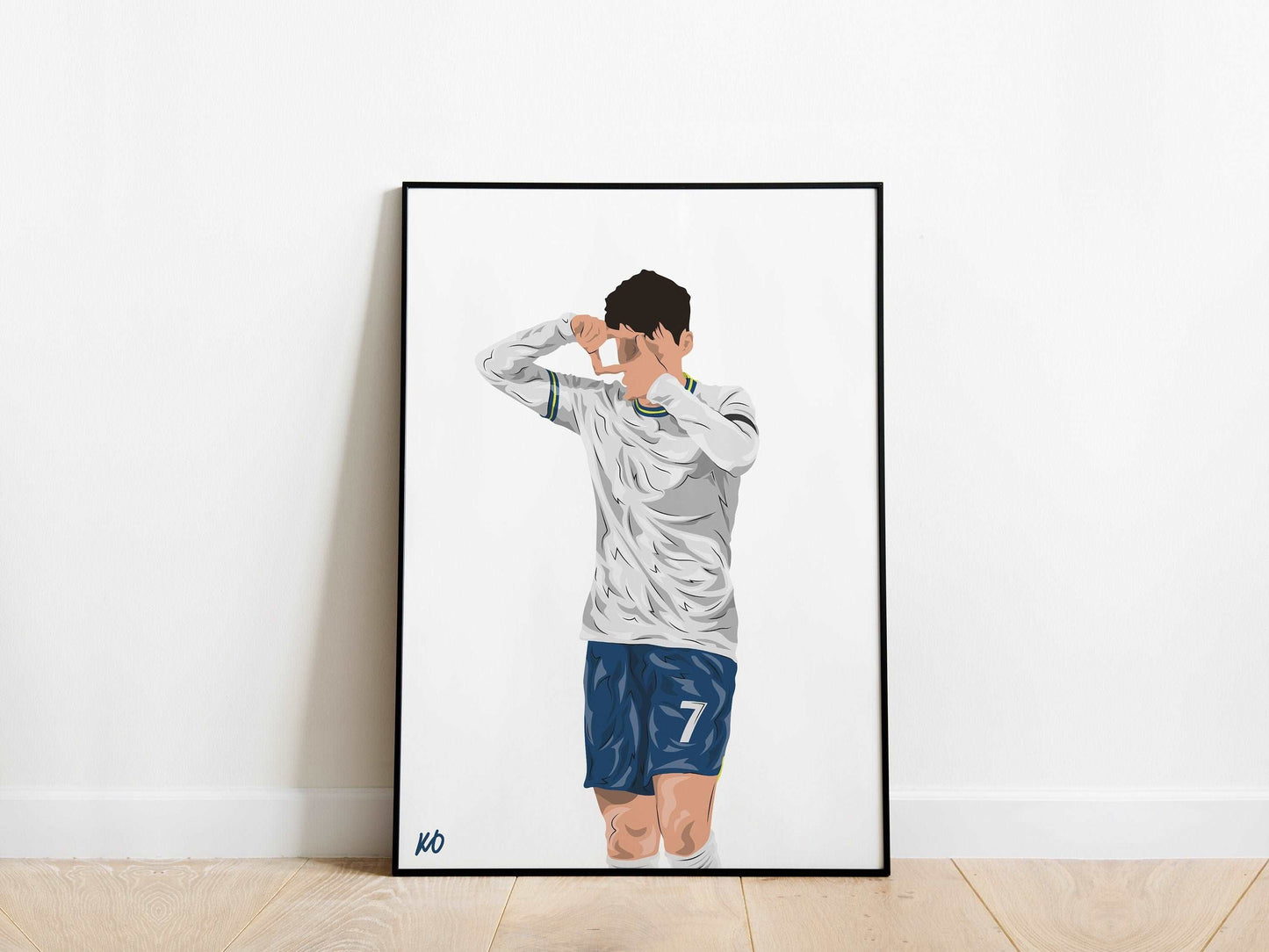 Hueng Min Son Celebration Tottenham Hotspur Poster - KDDesigns6