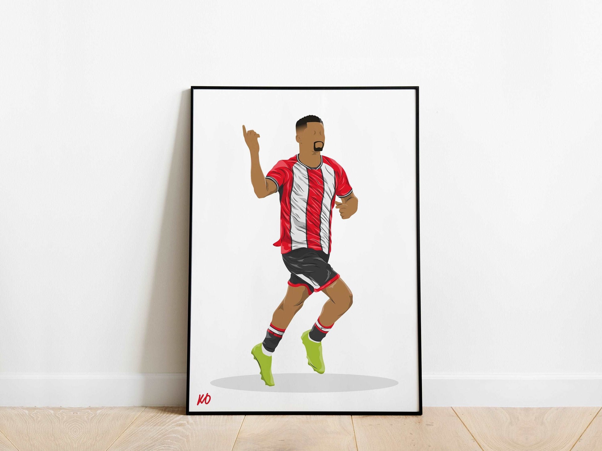 Iliman Ndiaye Sheffield United Poster - KDDesigns6