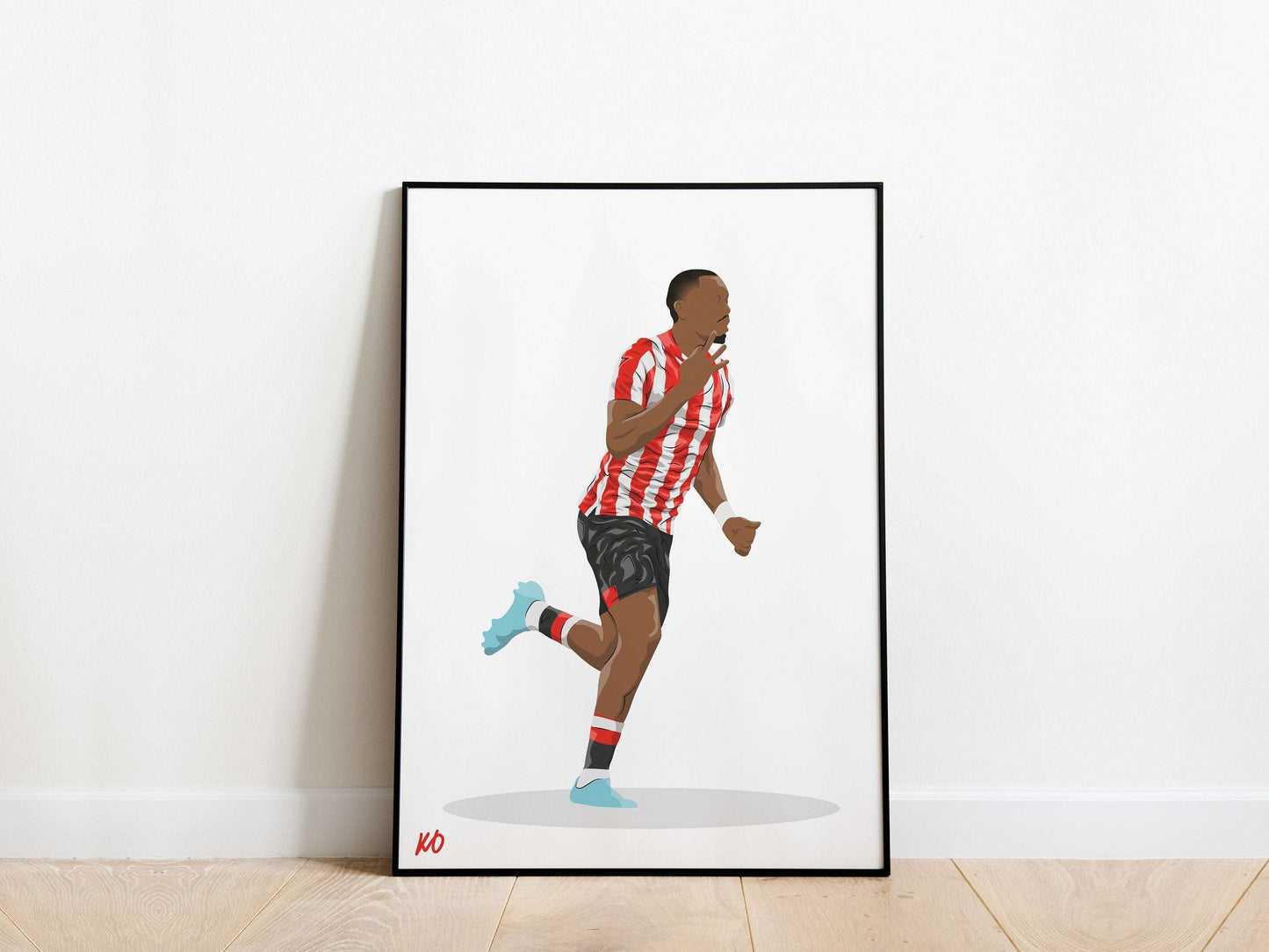 Ivan Toney Brentford Poster - KDDesigns6