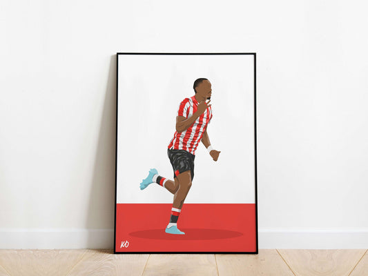 Ivan Toney Brentford Poster - KDDesigns6