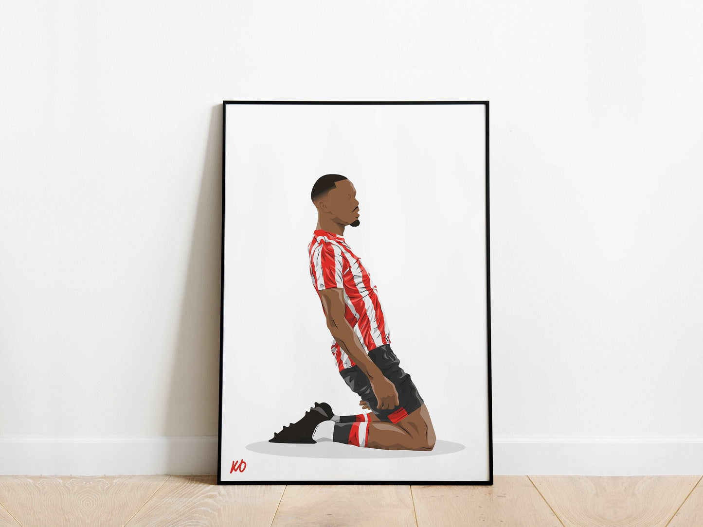 Ivan Toney Celebration Brentford Poster - KDDesigns6
