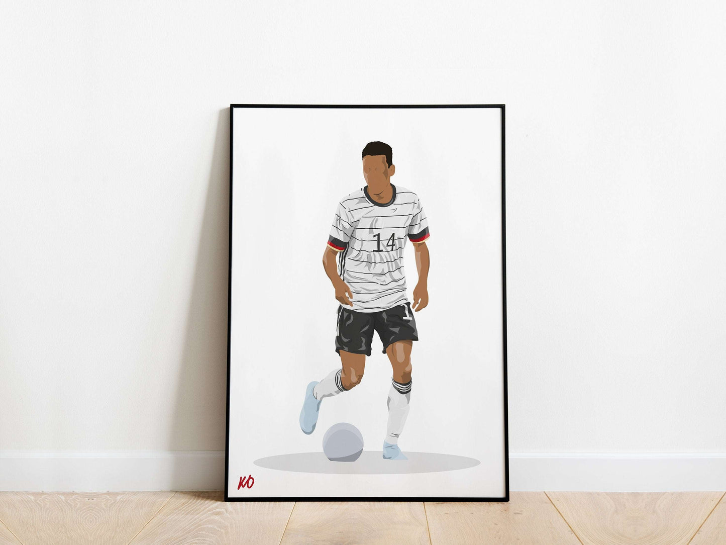 Jamal Musiala Euro 2020 Germany Poster - KDDesigns6