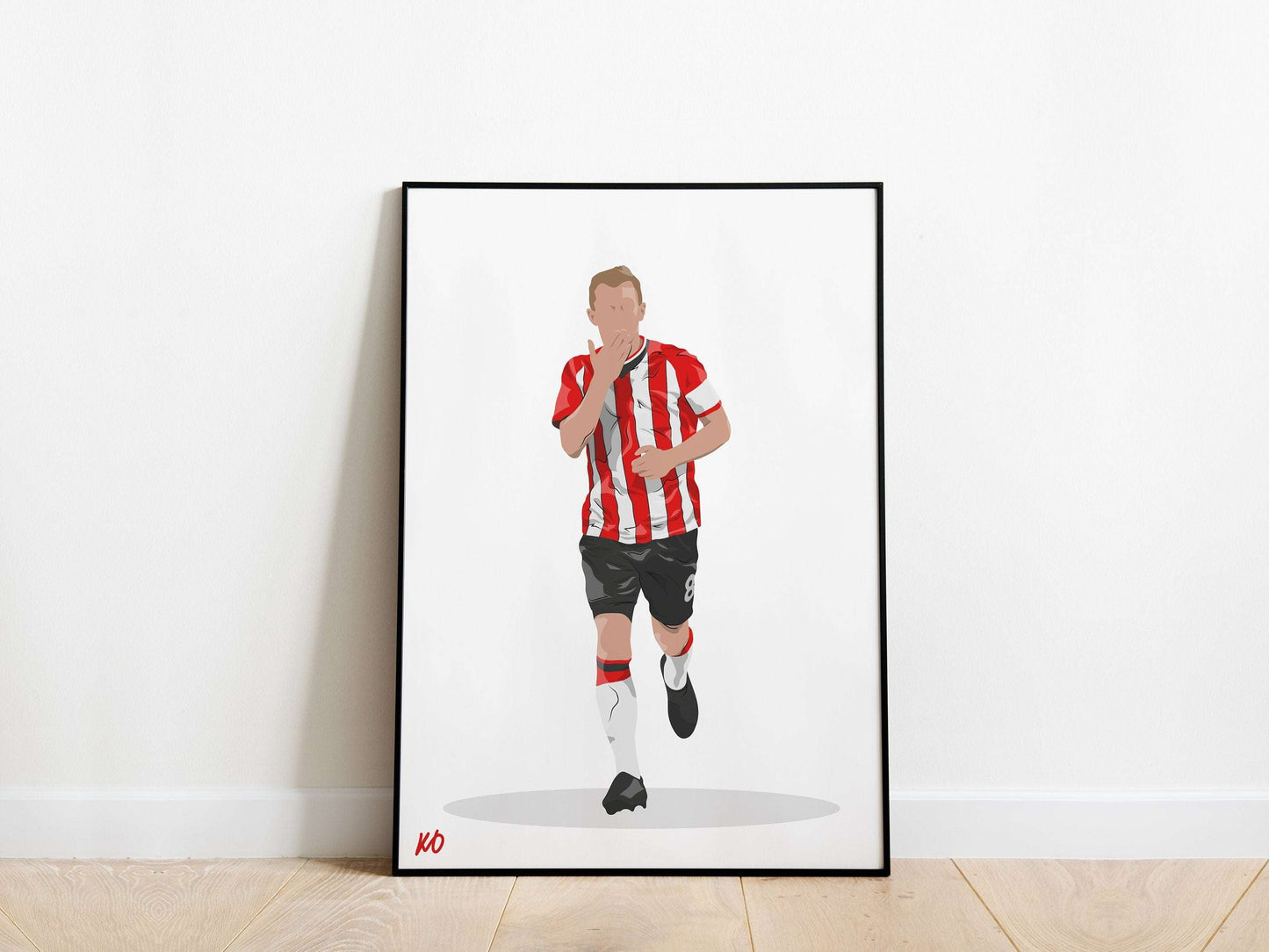 James Ward-Prowse Southampton Poster - KDDesigns6