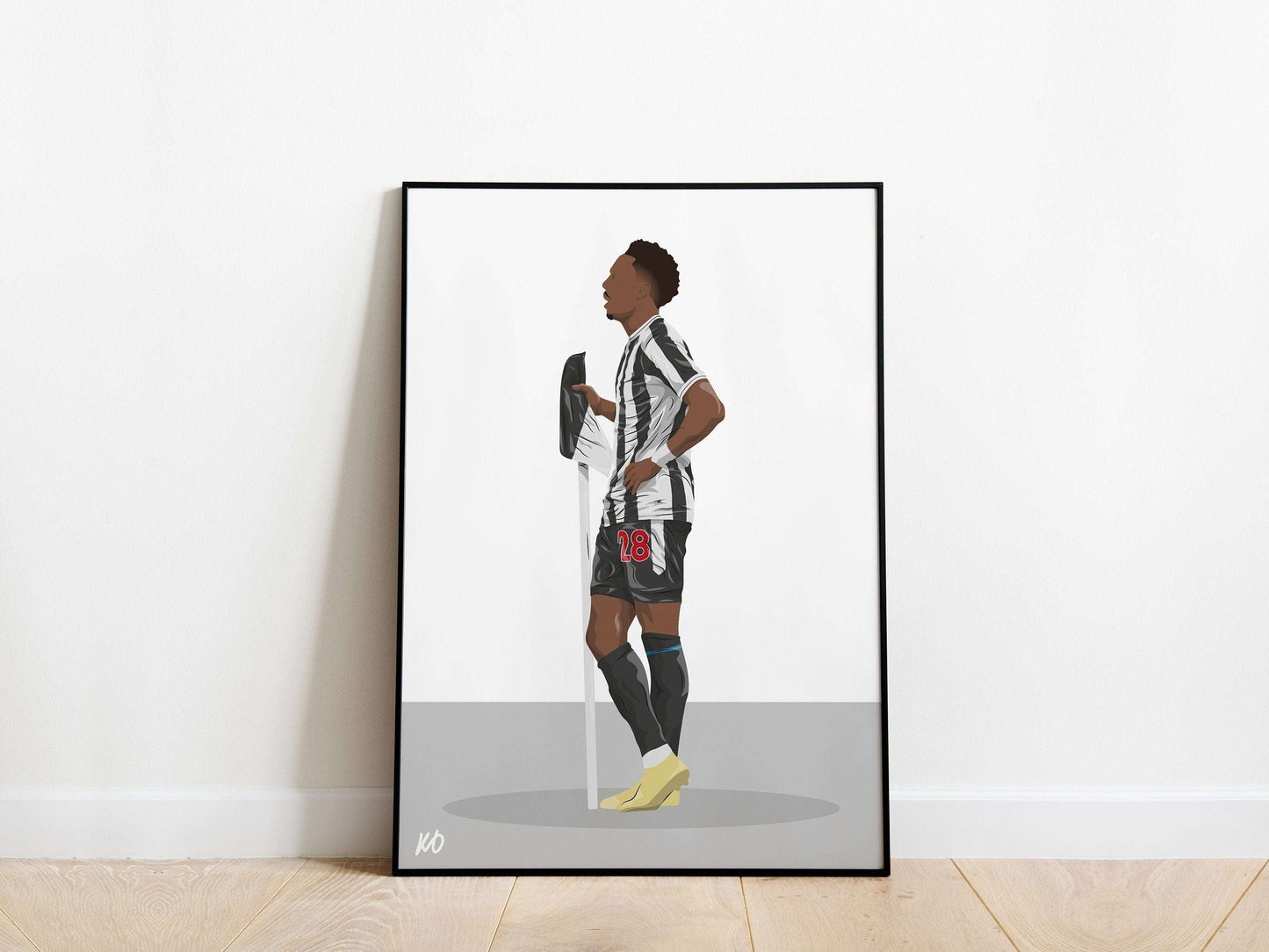 Joe Willock Newcastle United Poster - KDDesigns6