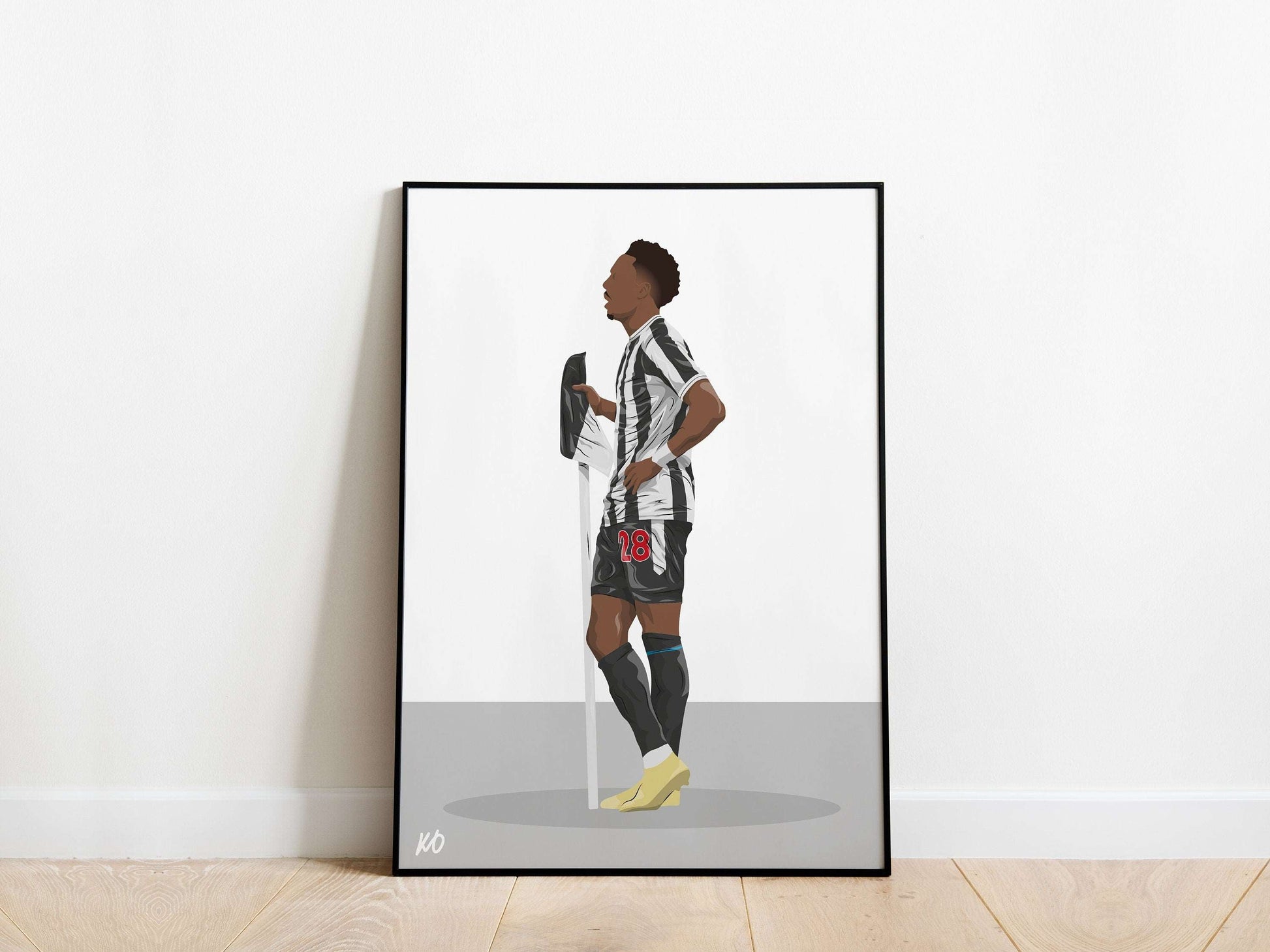 Joe Willock Newcastle United Poster - KDDesigns6