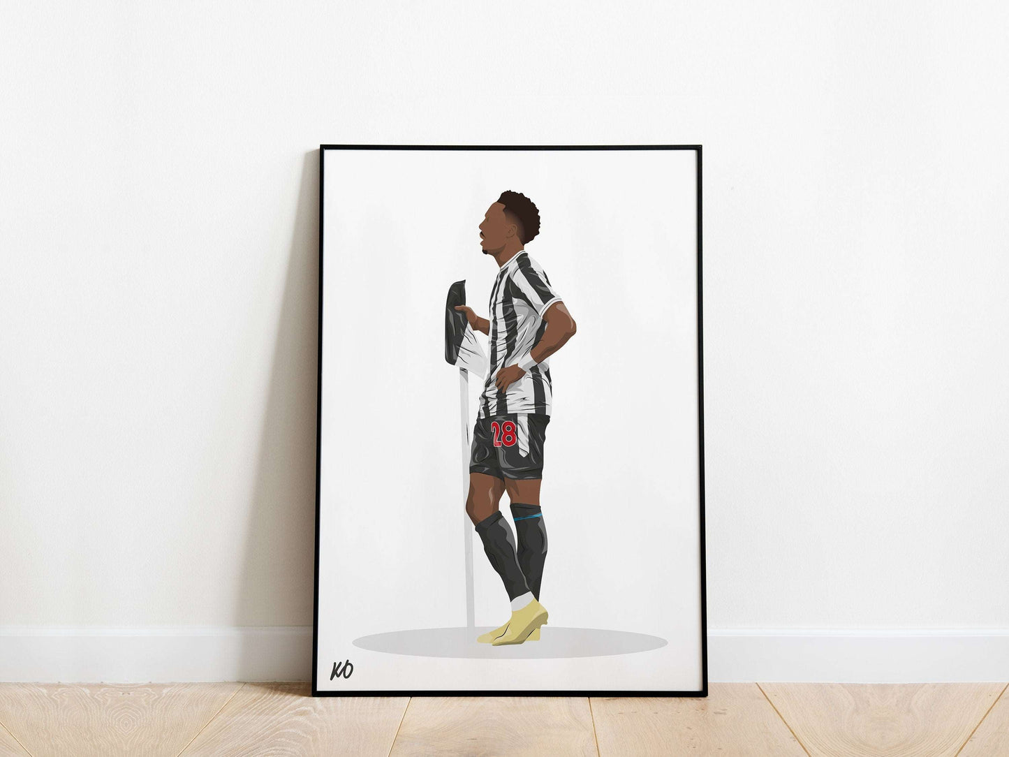 Joe Willock Newcastle United Poster - KDDesigns6