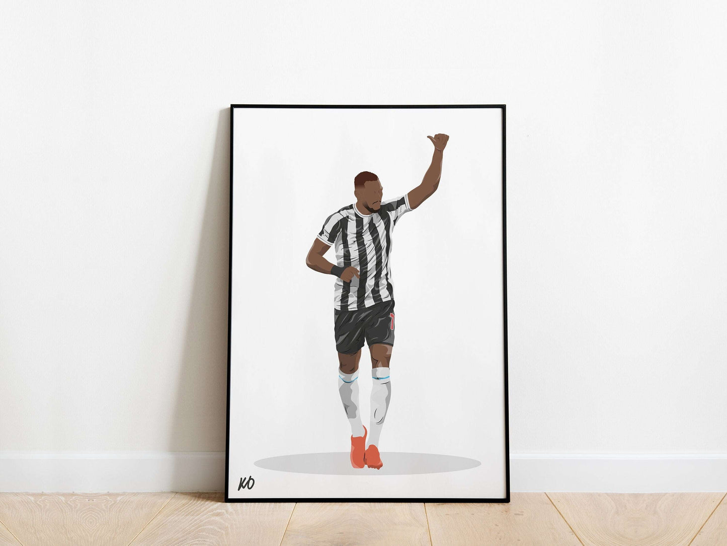 Joelinton Newcastle United Poster - KDDesigns6