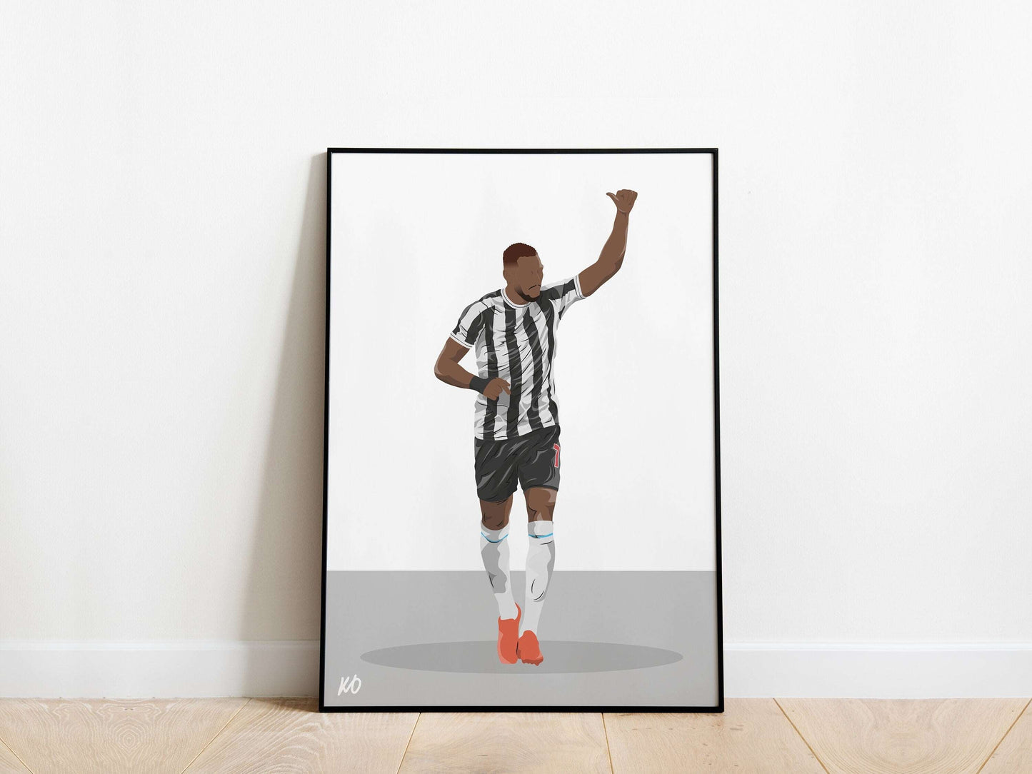 Joelinton Newcastle United Poster - KDDesigns6