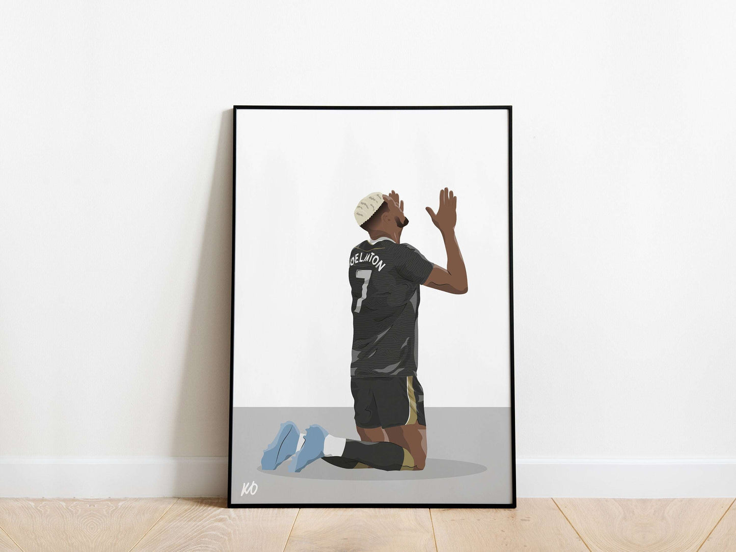 Joelinton Newcastle United Poster - KDDesigns6