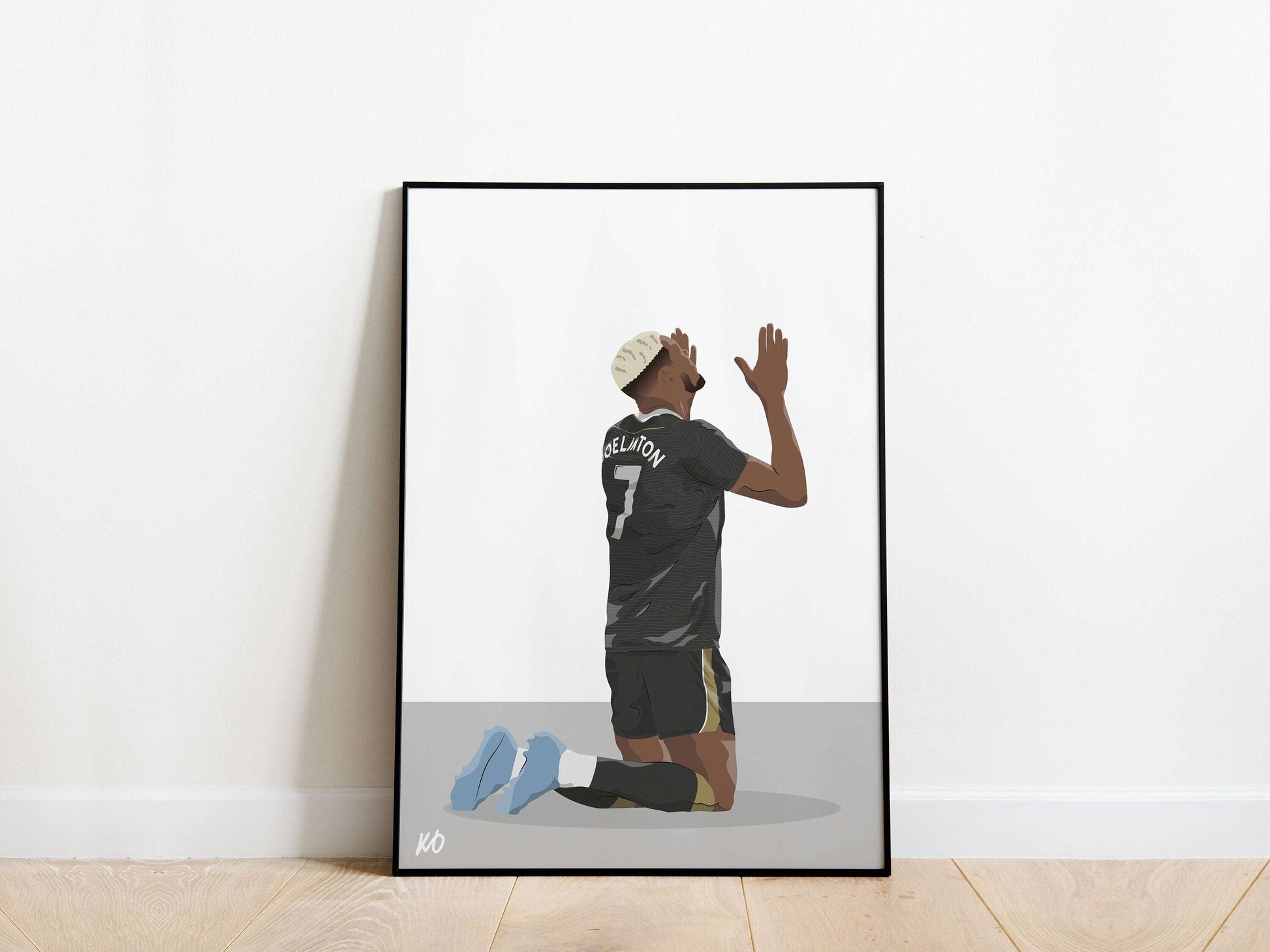 Joelinton Newcastle United Poster - KDDesigns6