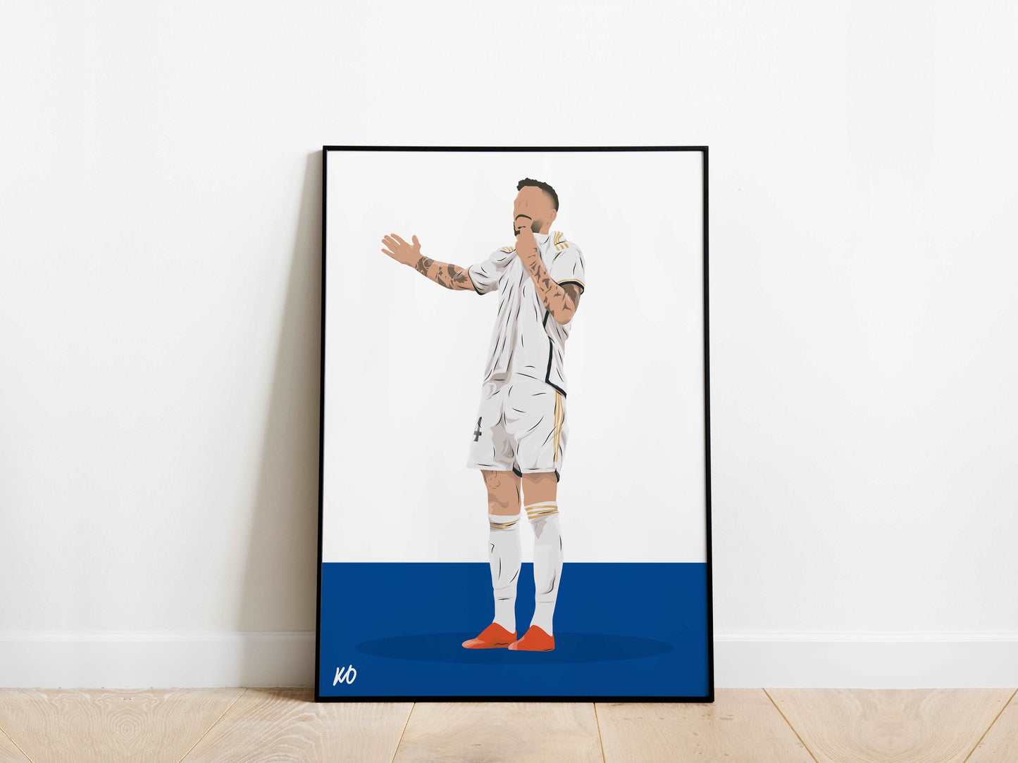Joselu Real Madrid Poster - KDDesigns6