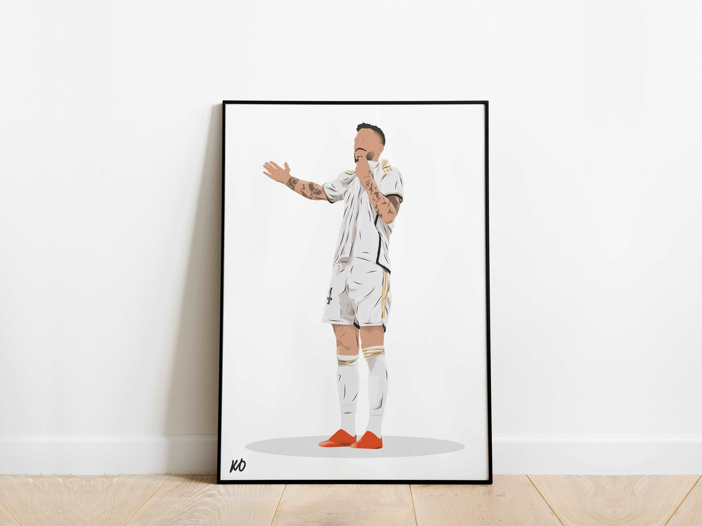 Joselu Real Madrid Poster - KDDesigns6