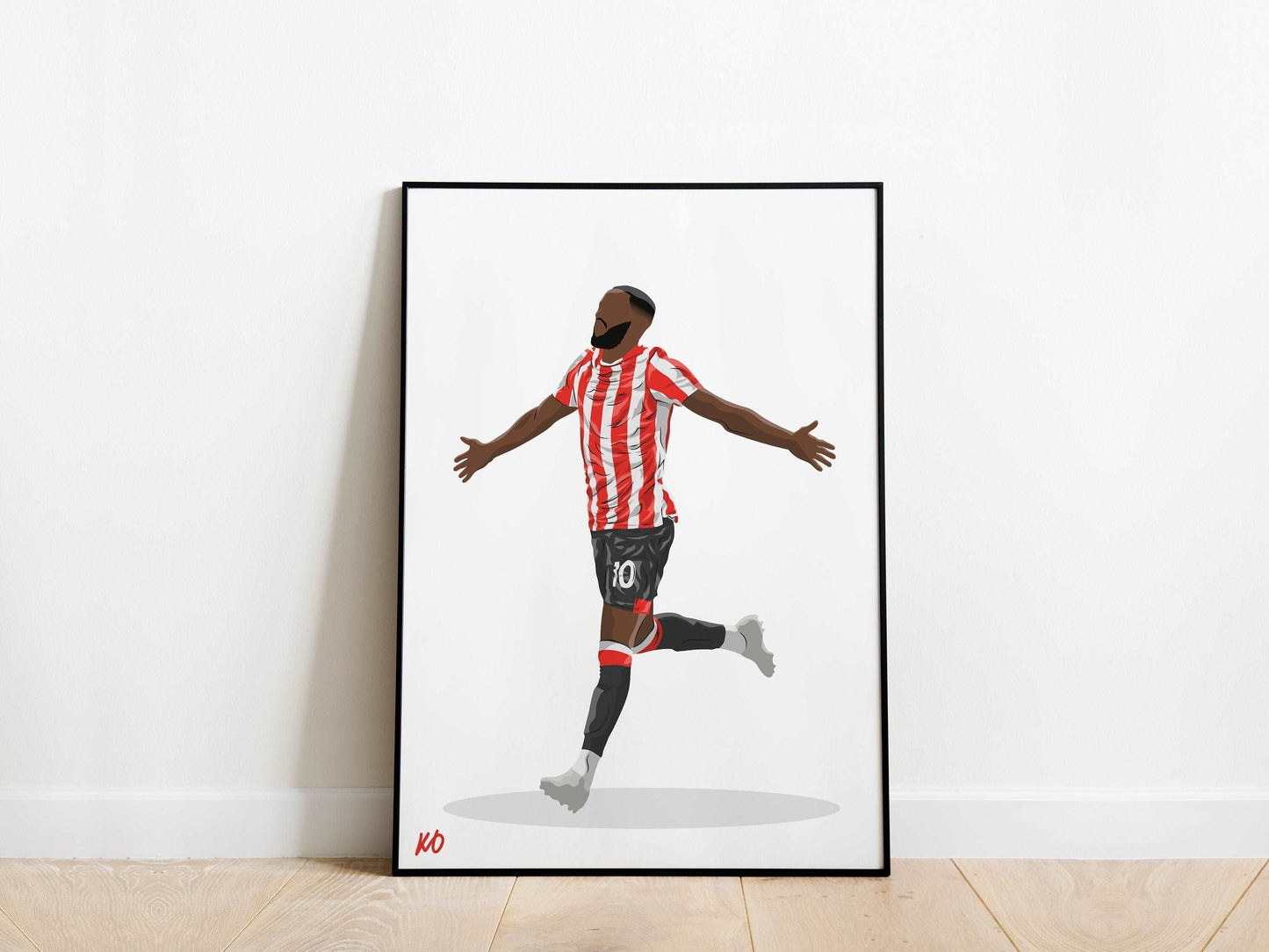Josh Dasilva Brentford Poster - KDDesigns6