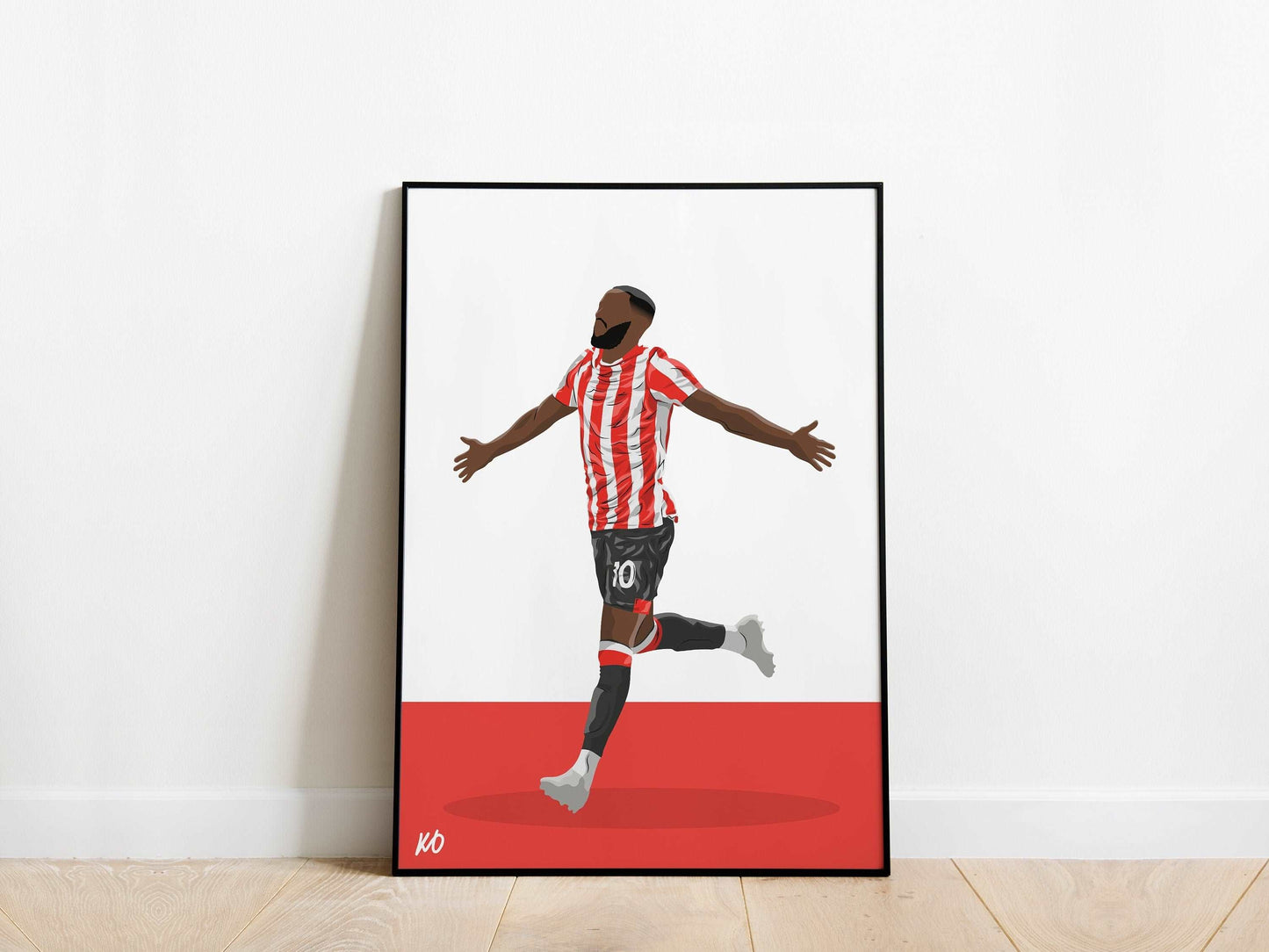 Josh Dasilva Brentford Poster - KDDesigns6