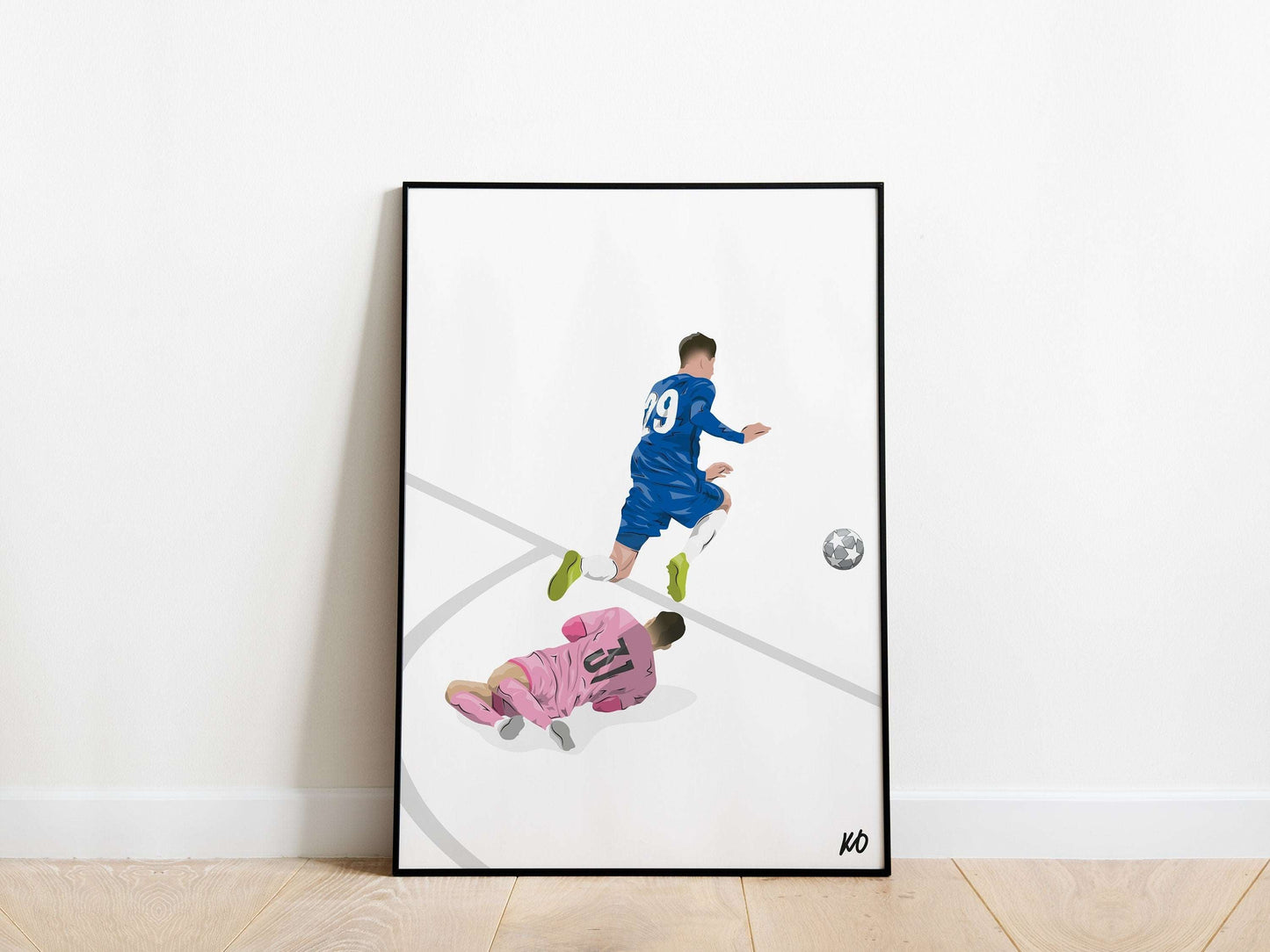 Kai Havertz Chelsea Poster - KDDesigns6