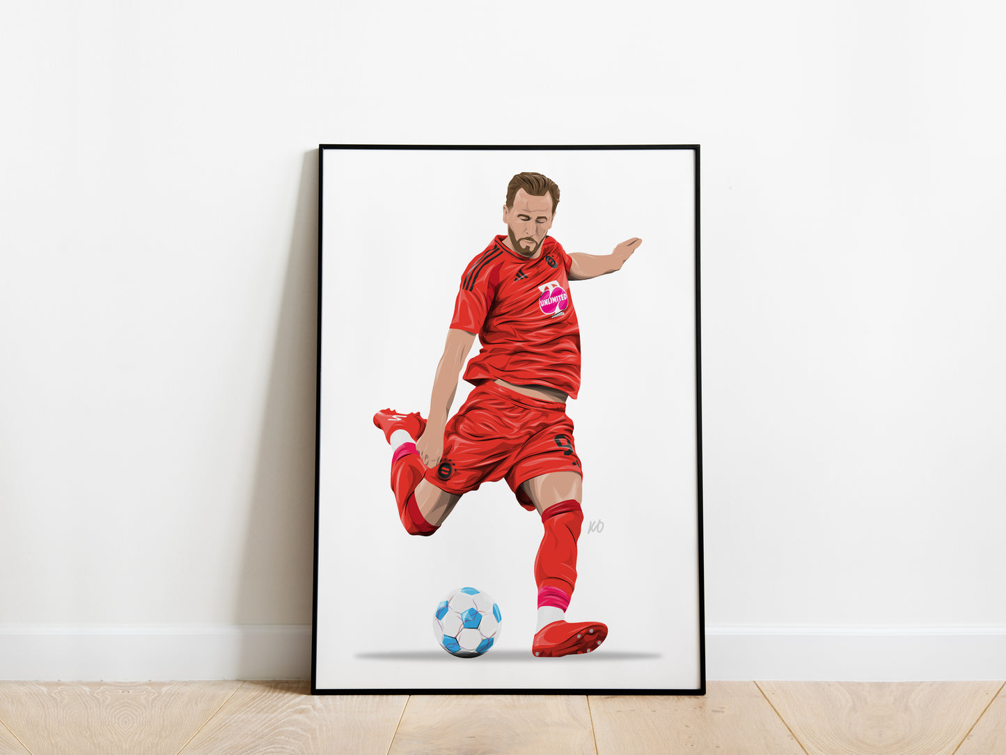 Harry Kane Bayern Munich Poster