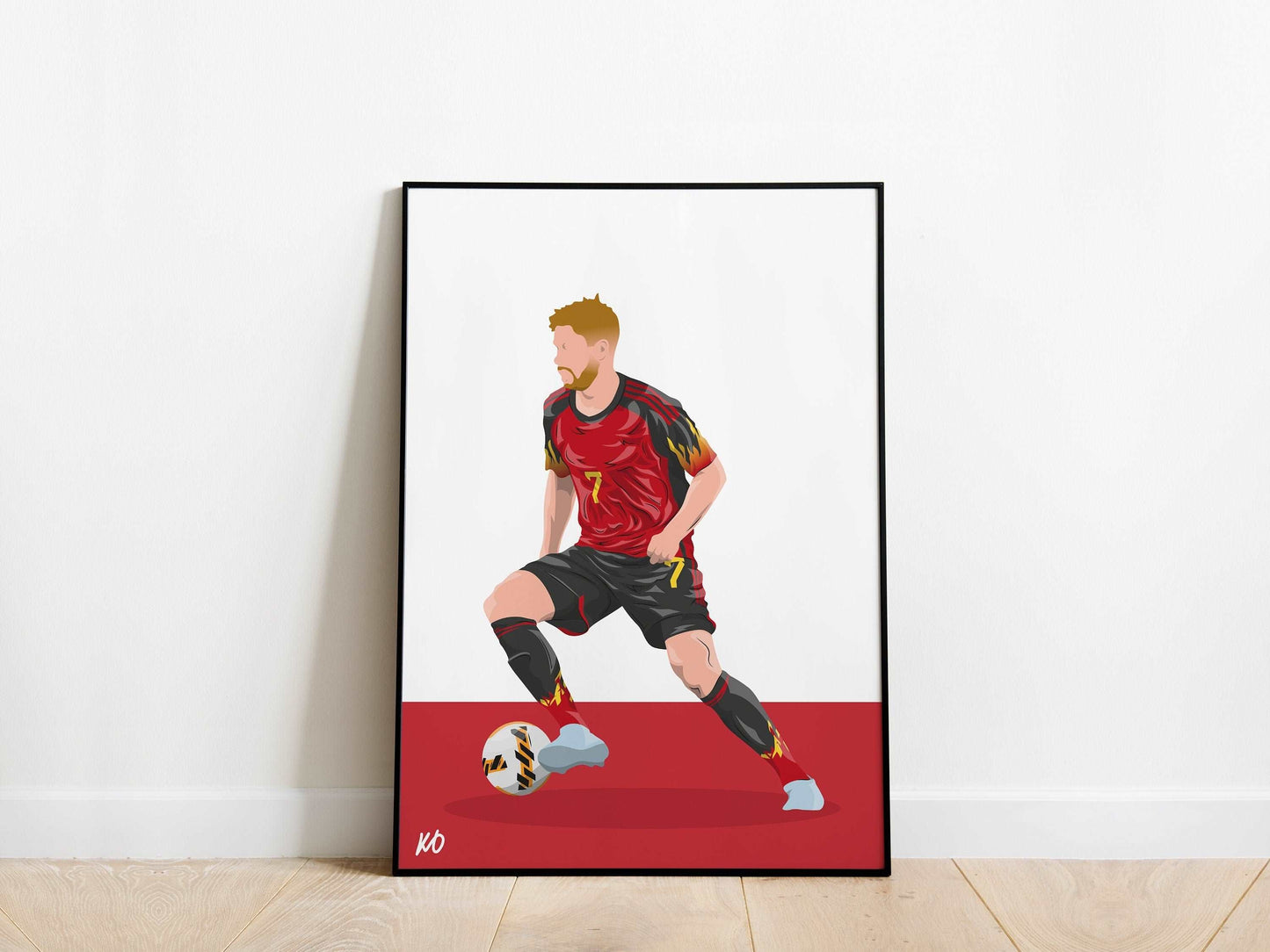 Kevin De Bruyne Belgium Poster - KDDesigns6