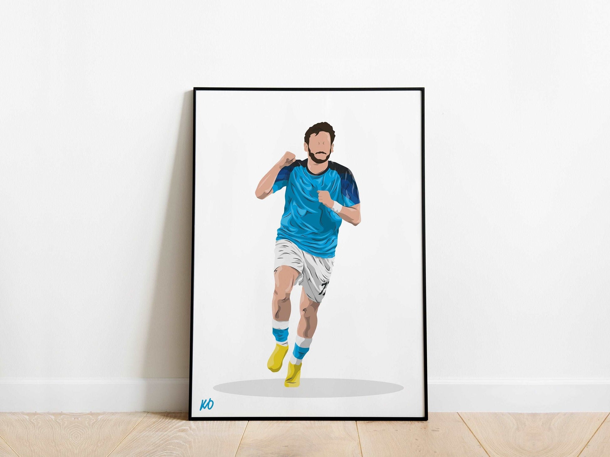 Khvicha 'Kvara' Kvaratskhelia Napoli Poster - KDDesigns6