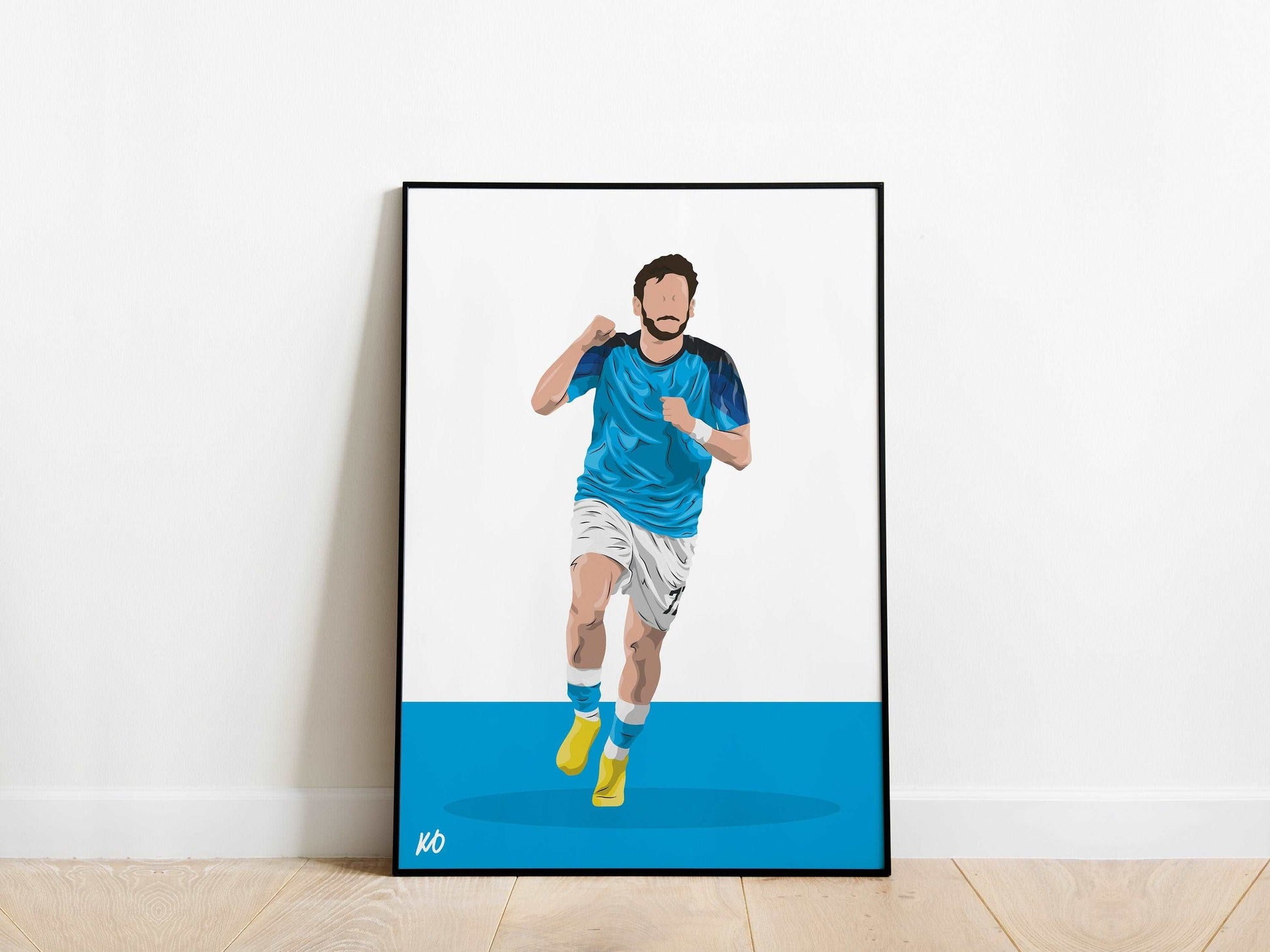 Khvicha 'Kvara' Kvaratskhelia Napoli Poster - KDDesigns6