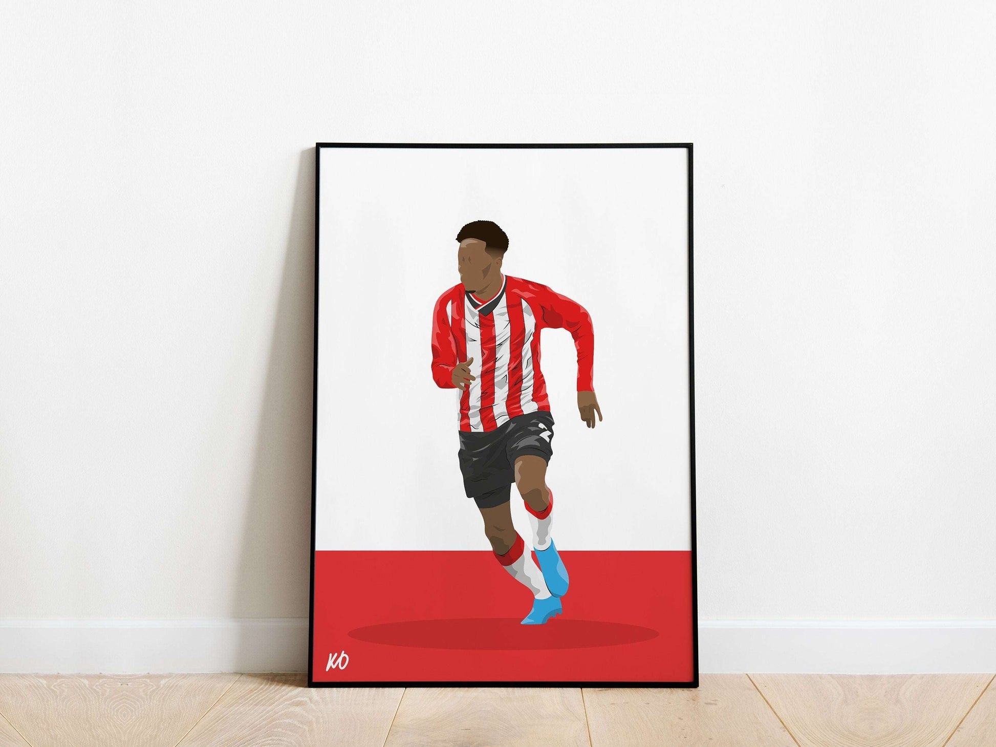 Kyle Walker-Peters Southampton Poster - KDDesigns6