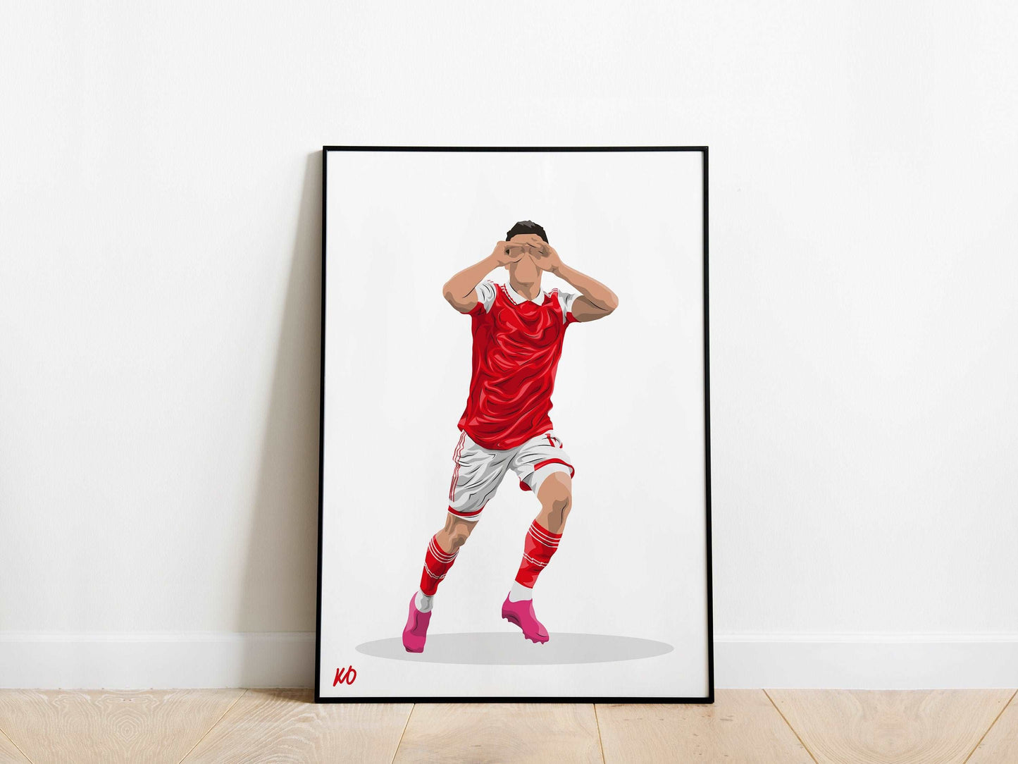 Leandro Trossard Arsenal Poster - KDDesigns6