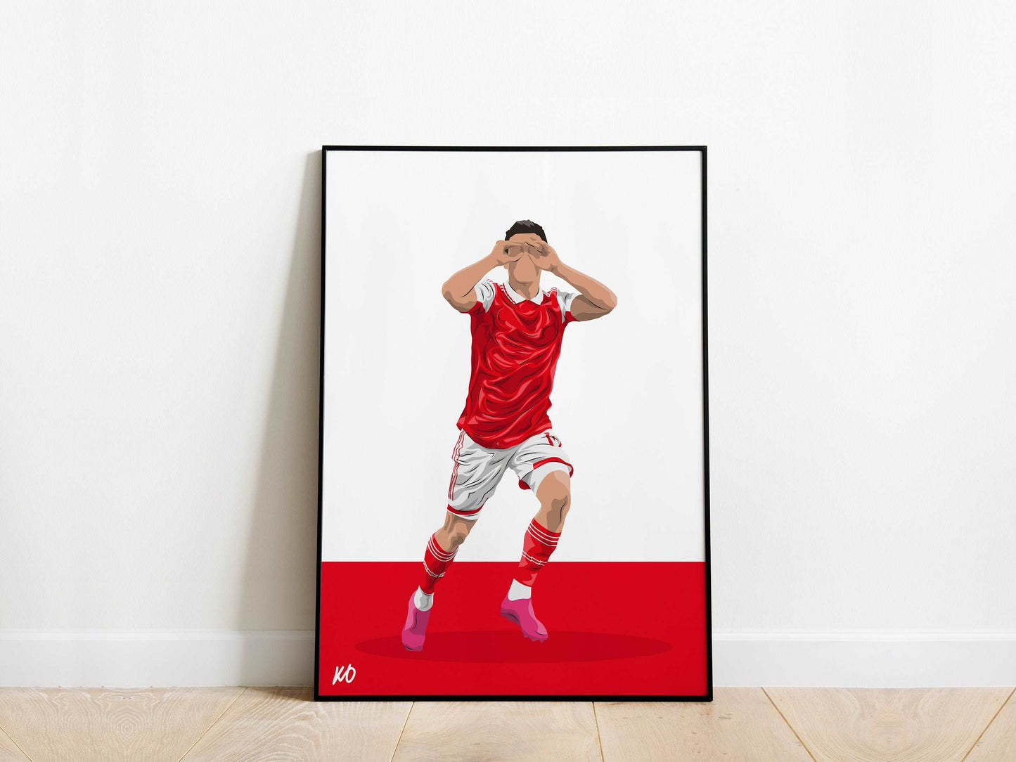 Leandro Trossard Arsenal Poster - KDDesigns6
