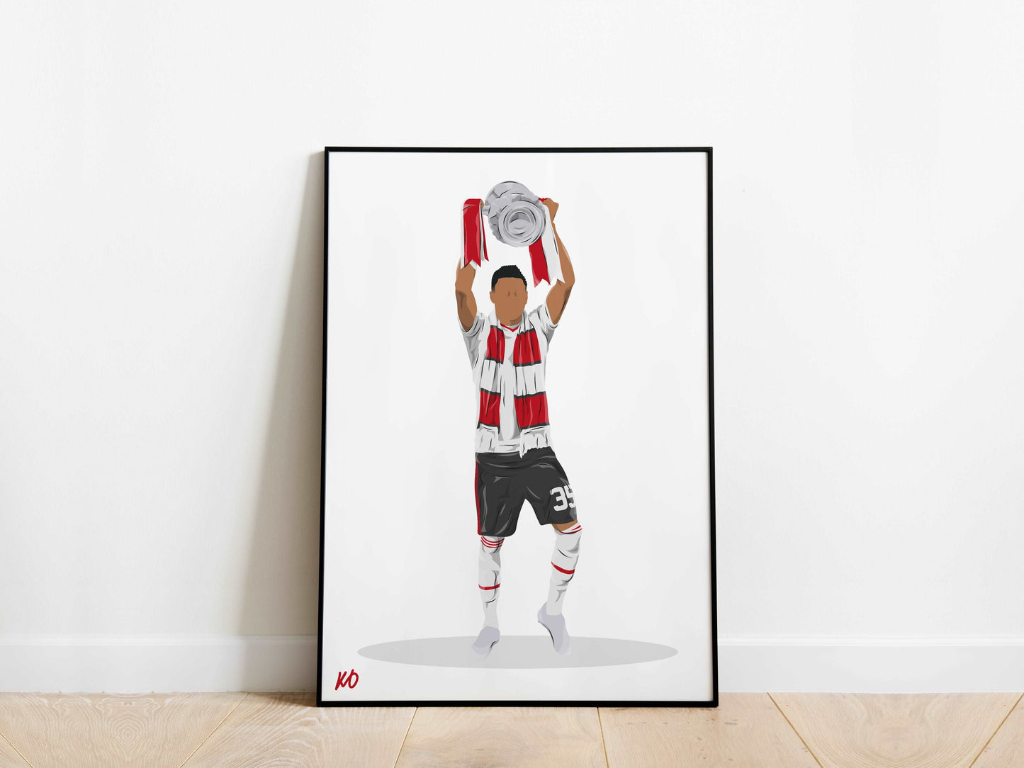 Jesse Lingard FA Cup Final Manchester United Poster - KDDesigns6