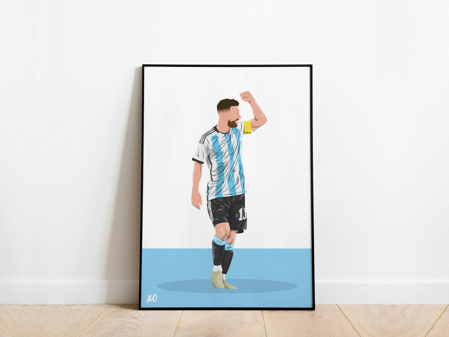 Lionel Messi World Cup Argentina Poster - KDDesigns6