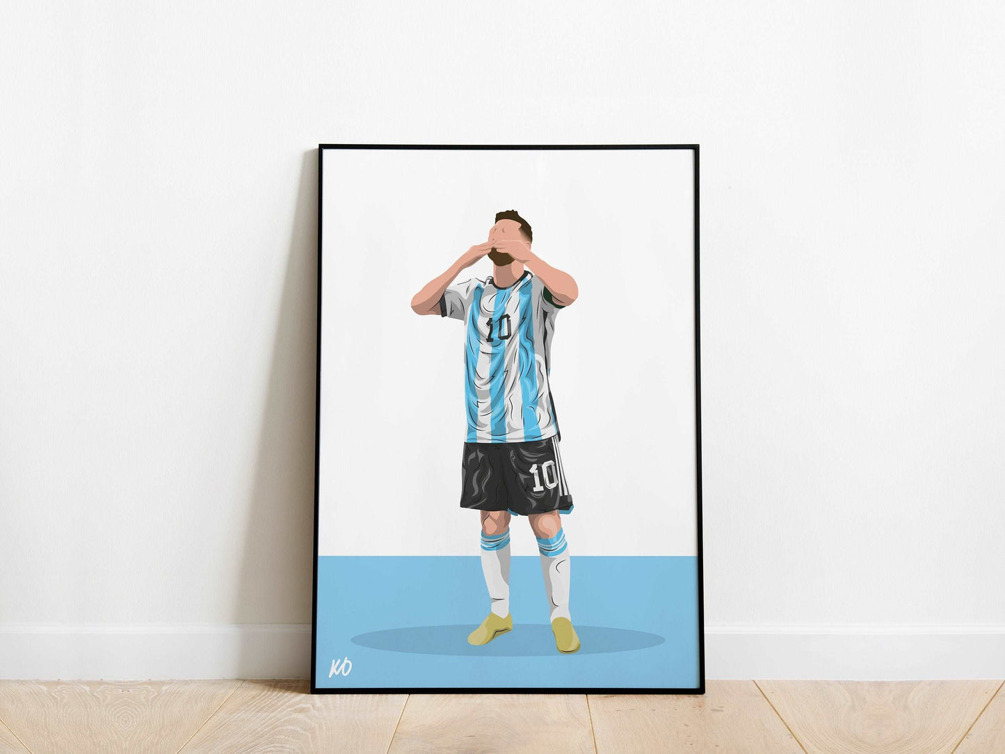 Lionel Messi Argentina Poster - KDDesigns6
