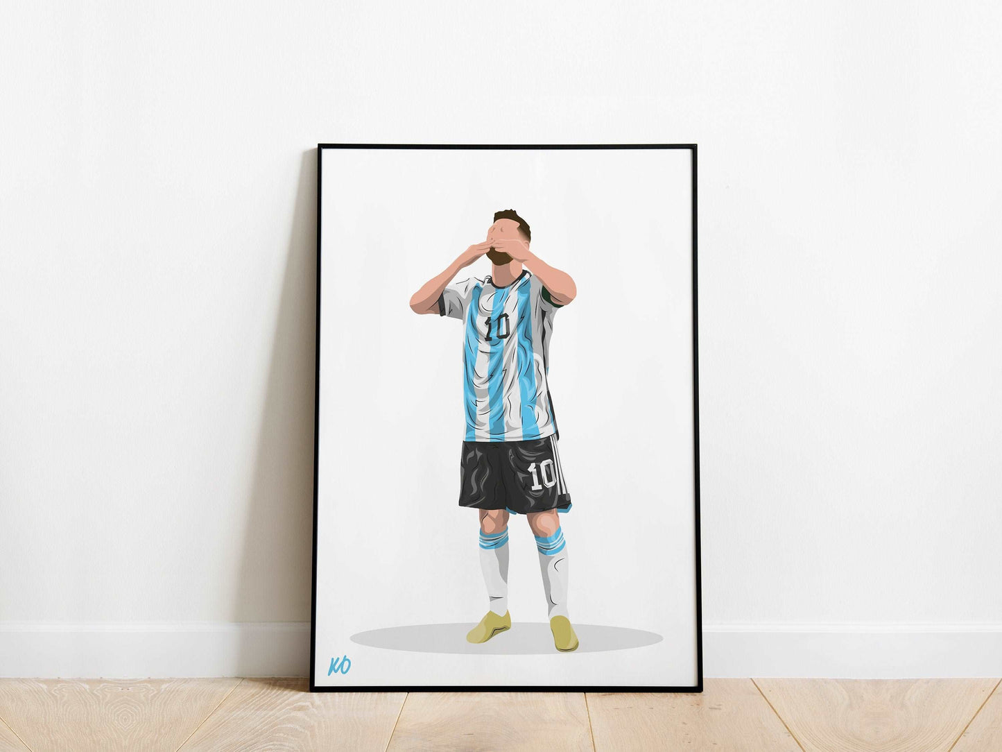 Lionel Messi Argentina Poster - KDDesigns6
