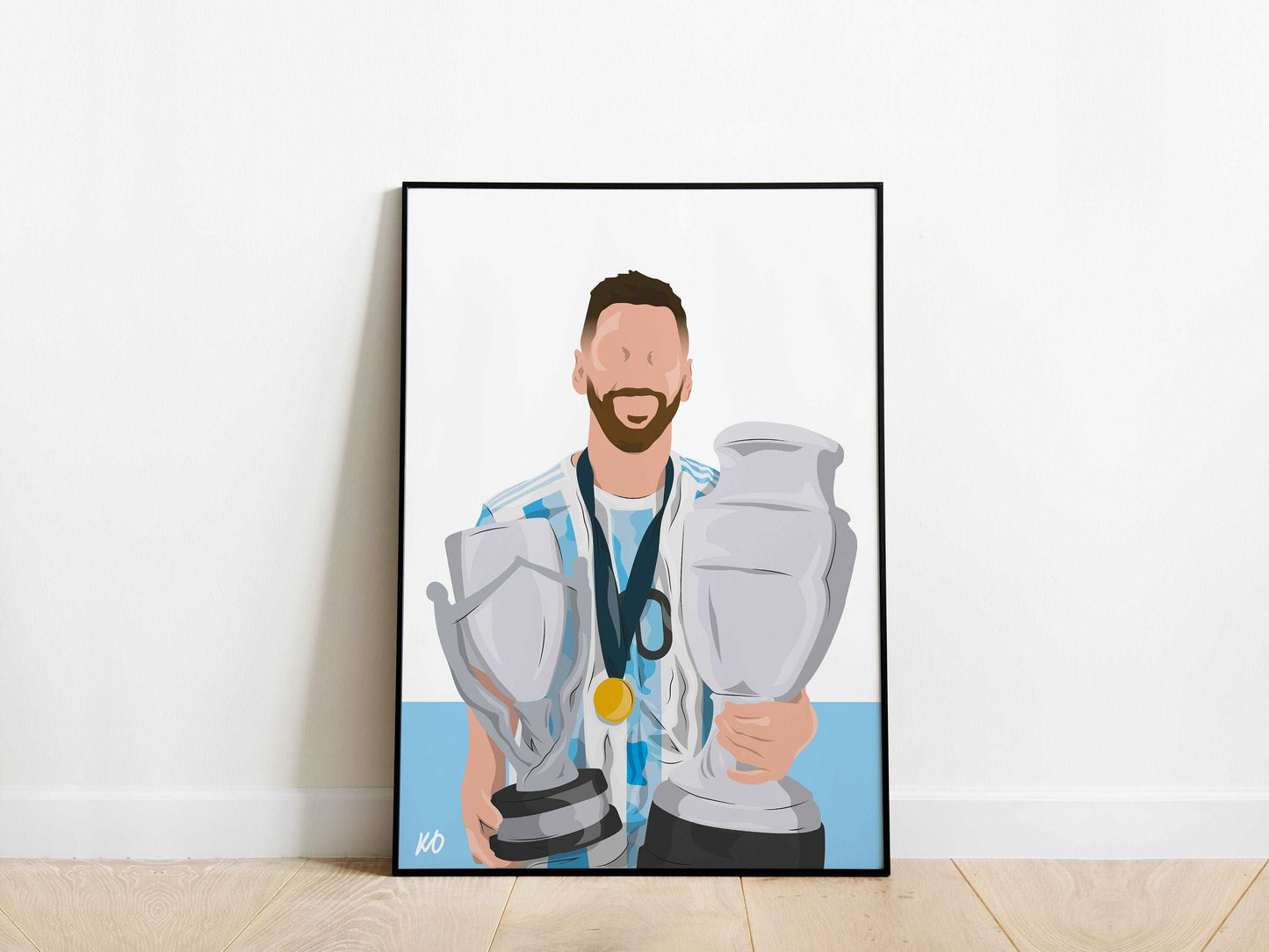 Lionel Messi Argentina Poster - KDDesigns6