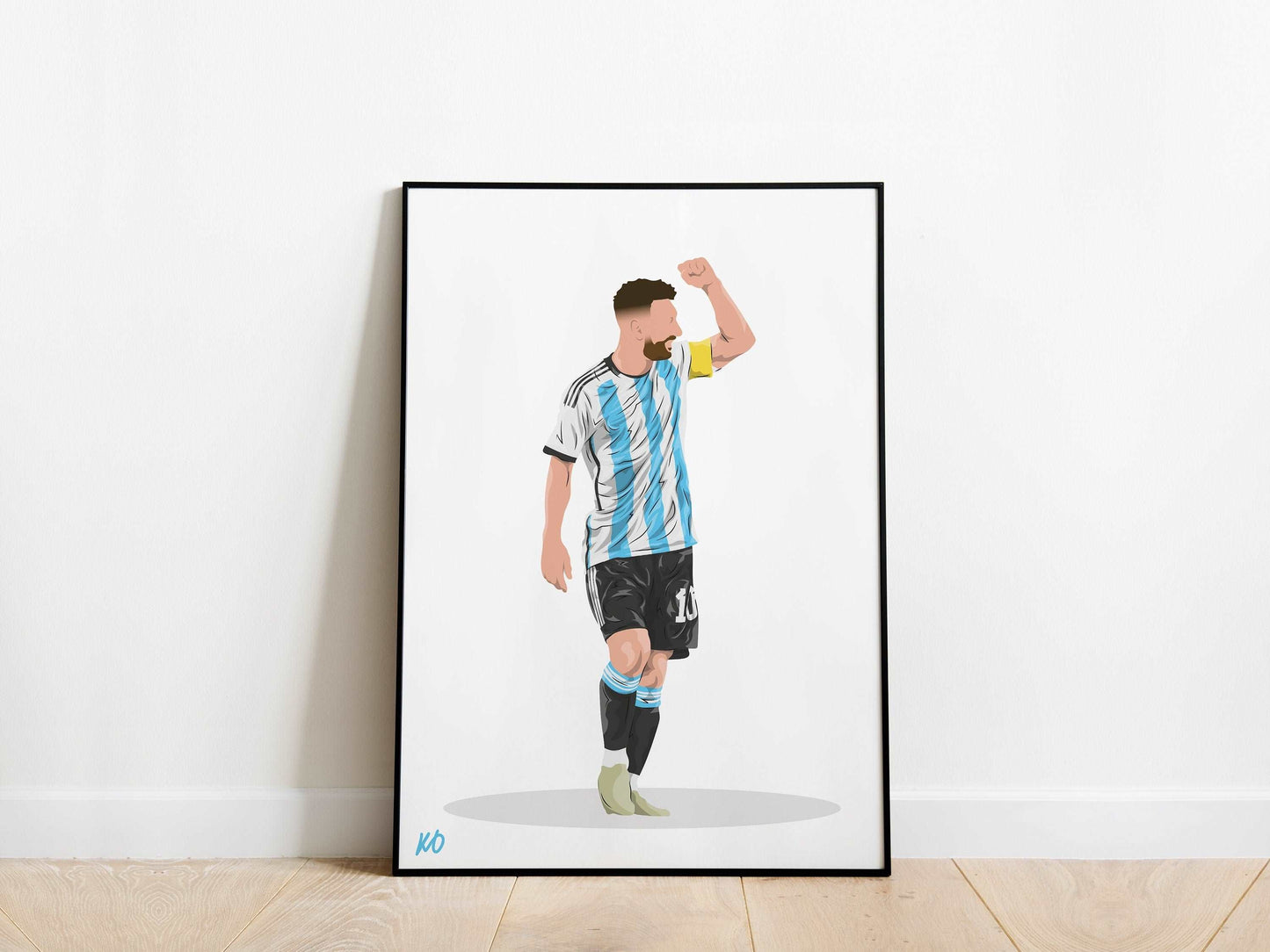 Lionel Messi World Cup Argentina Poster - KDDesigns6