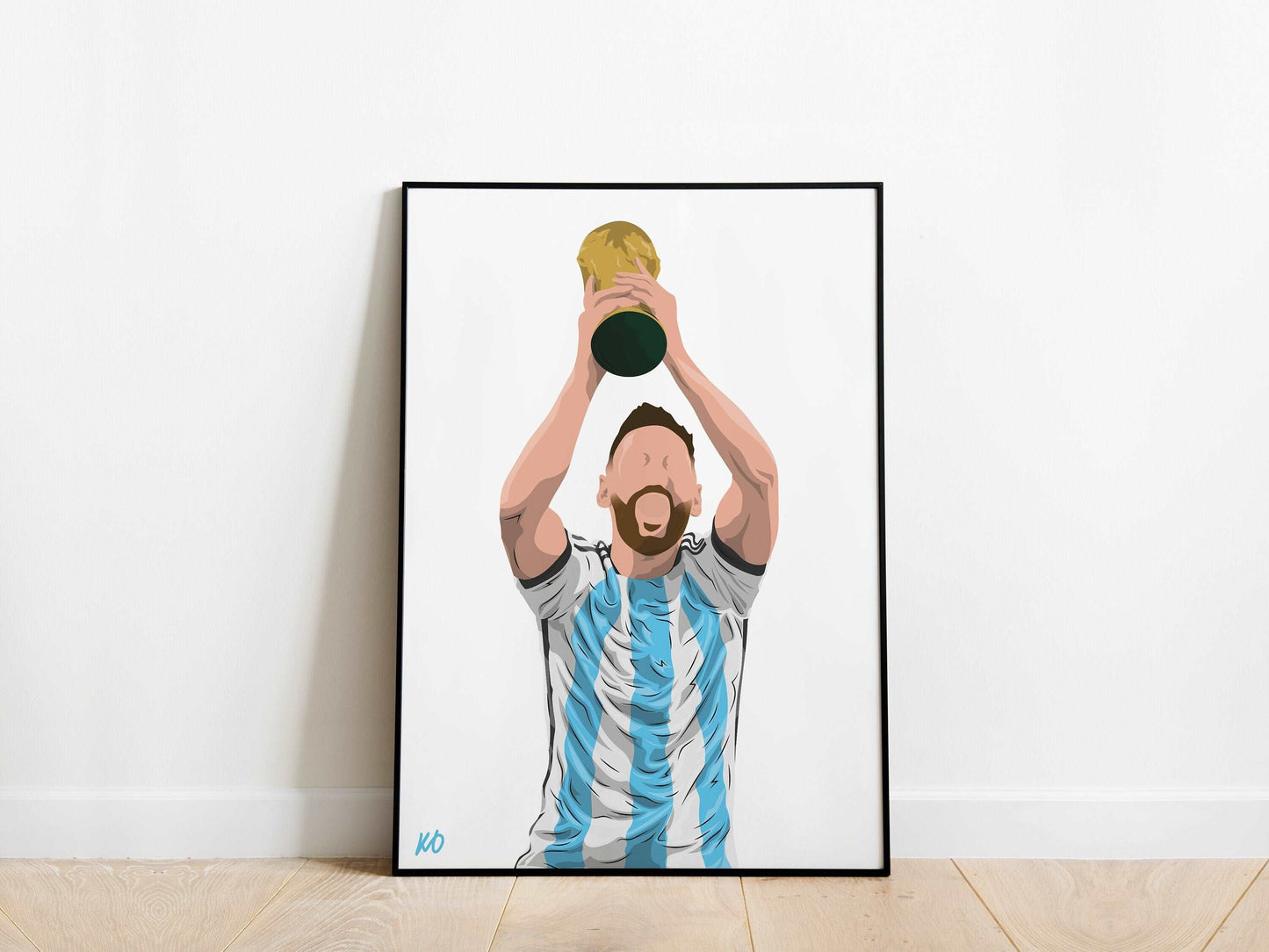Lionel Messi Argentina Poster - KDDesigns6