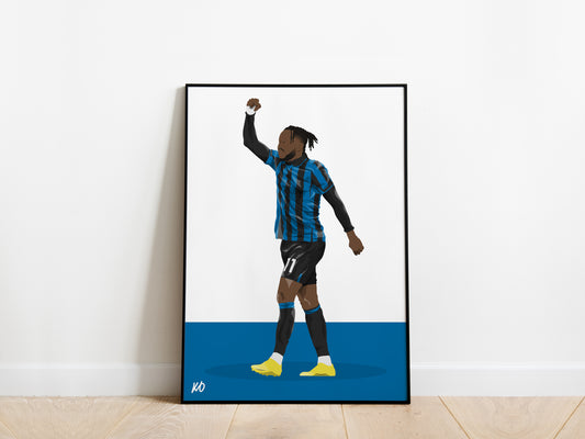 Ademola Lookman Atalanta BC Poster - KDDesigns6
