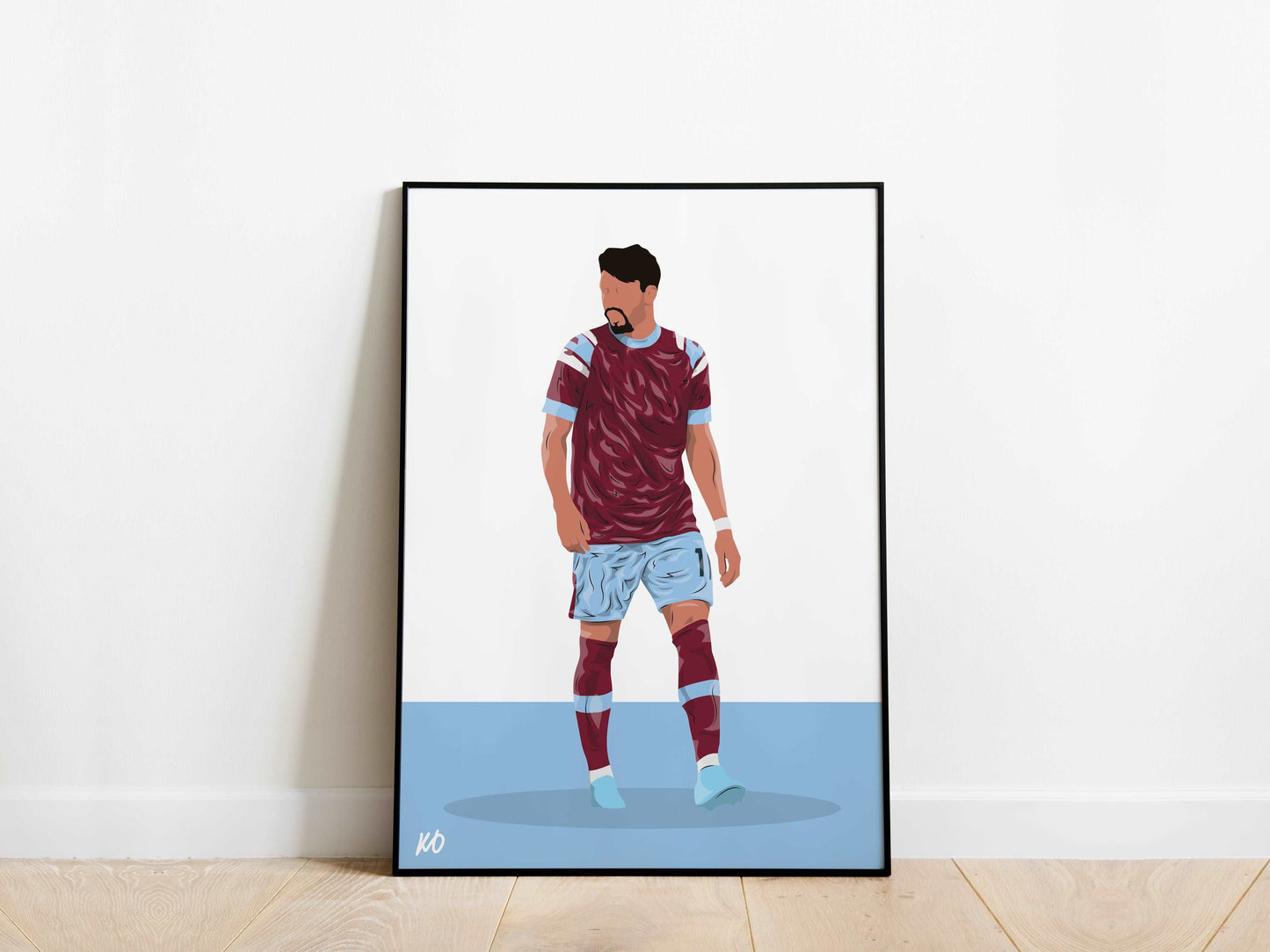 Lucas Paqueta West Ham United Poster - KDDesigns6