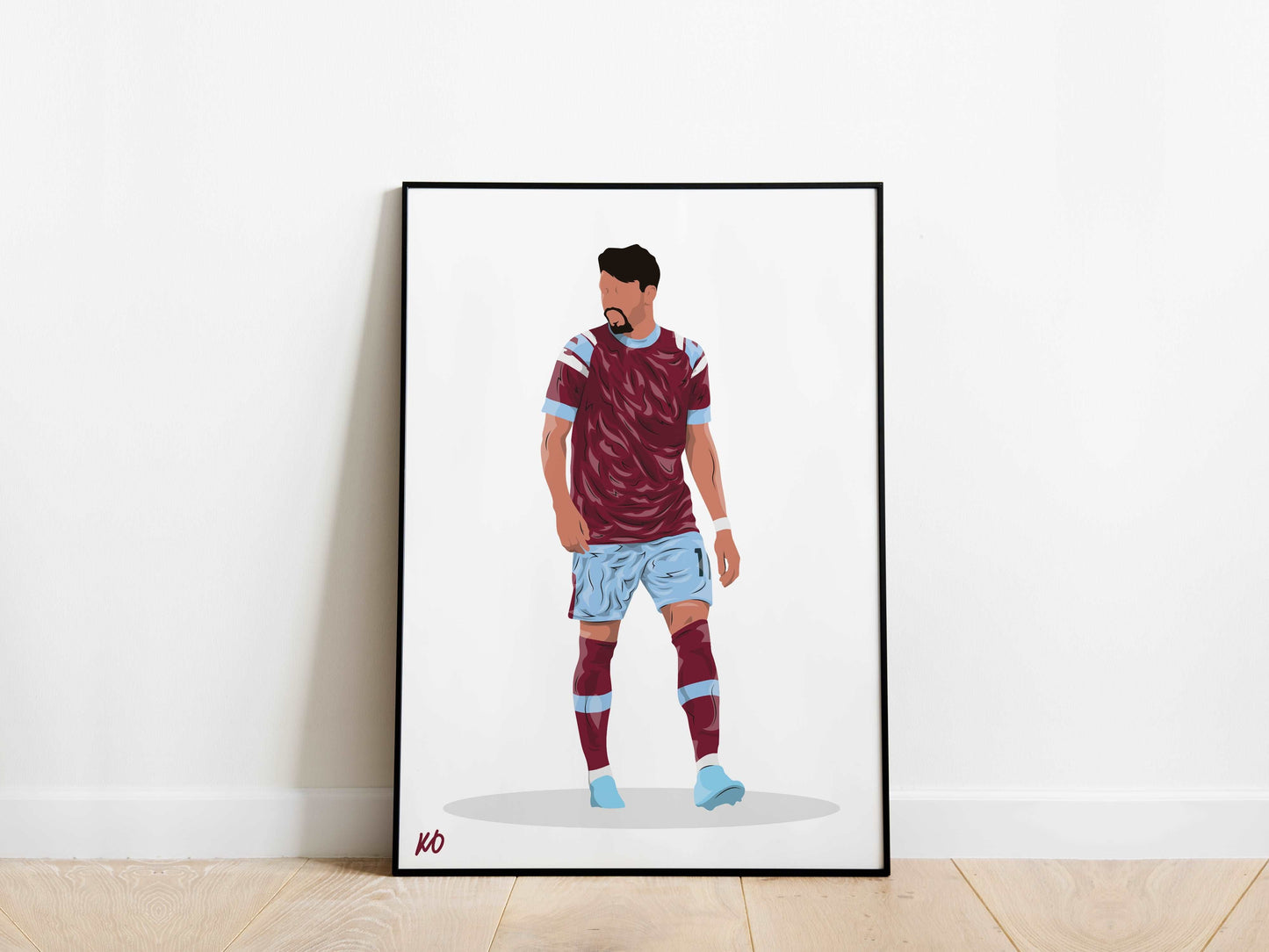 Lucas Paqueta West Ham United Poster - KDDesigns6