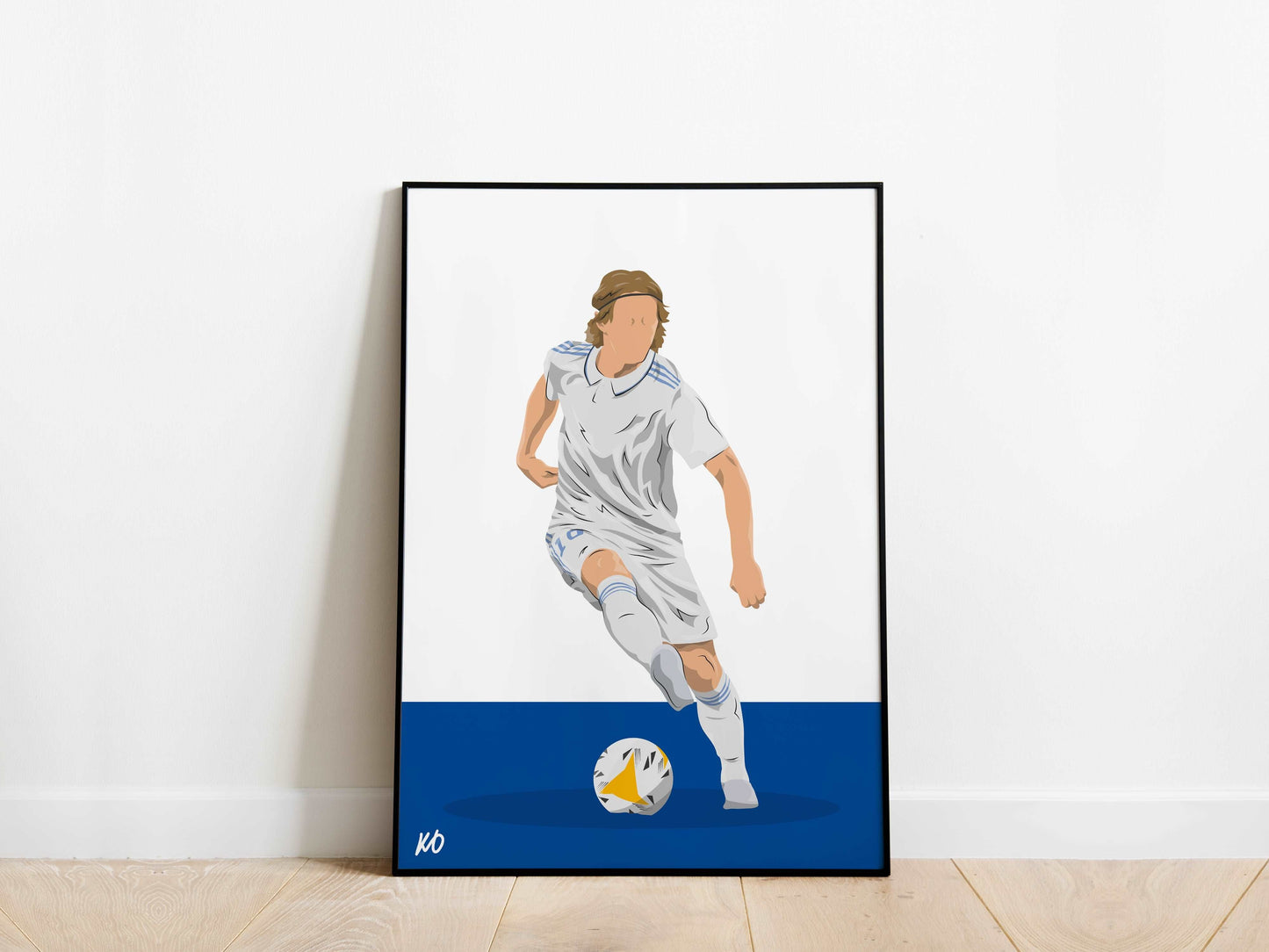 Luka Modric Real Madrid Poster - KDDesigns6